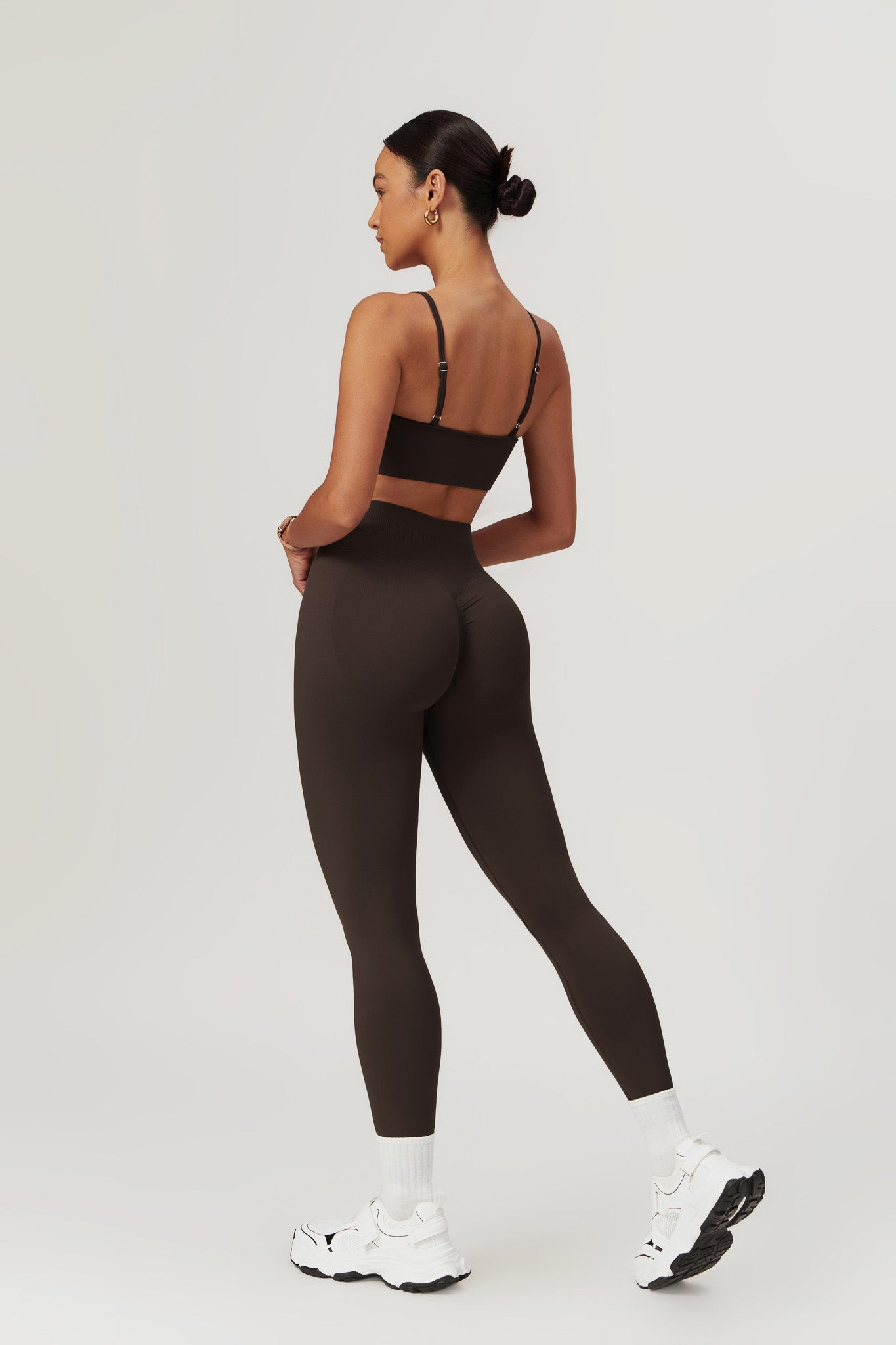 Briana Leggings - Brown