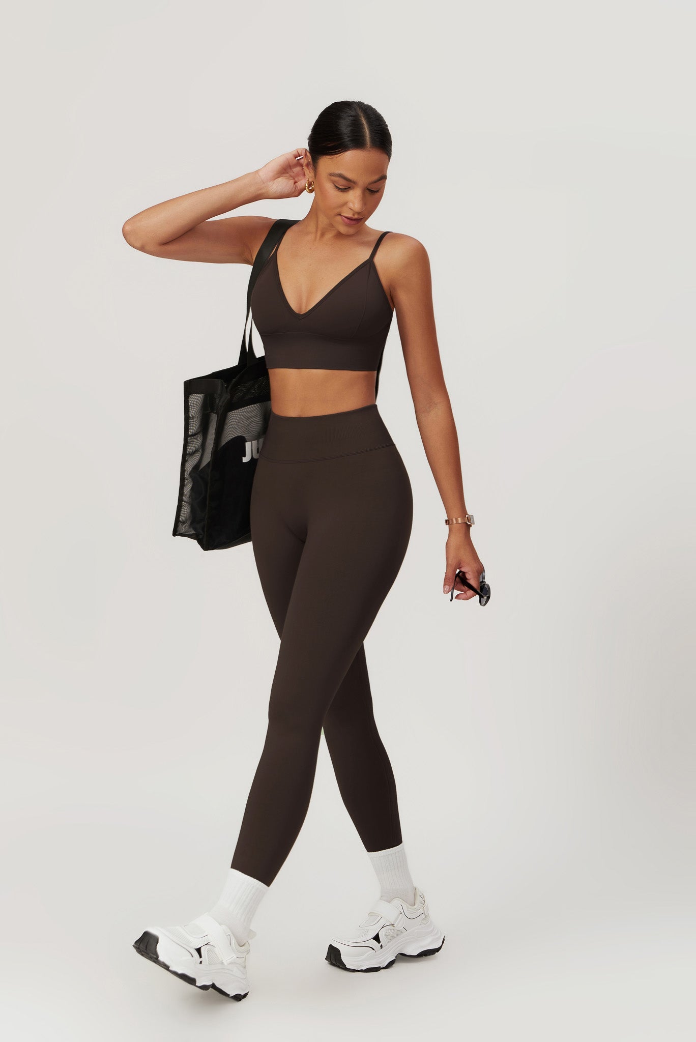 Briana Leggings - Brown