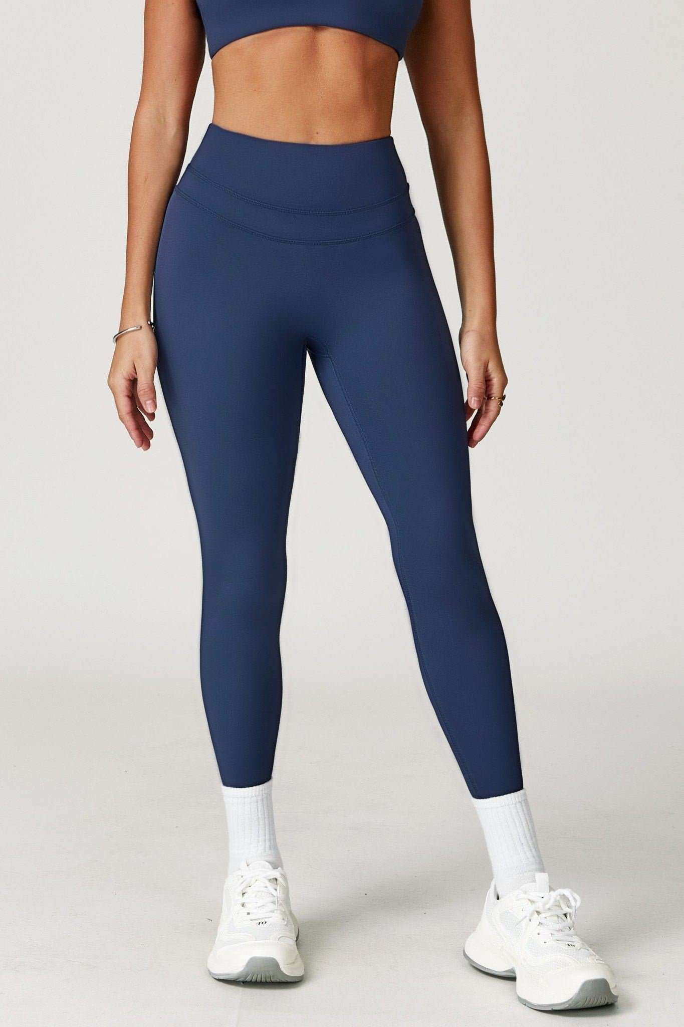 Alexa Leggings - Slate Blue