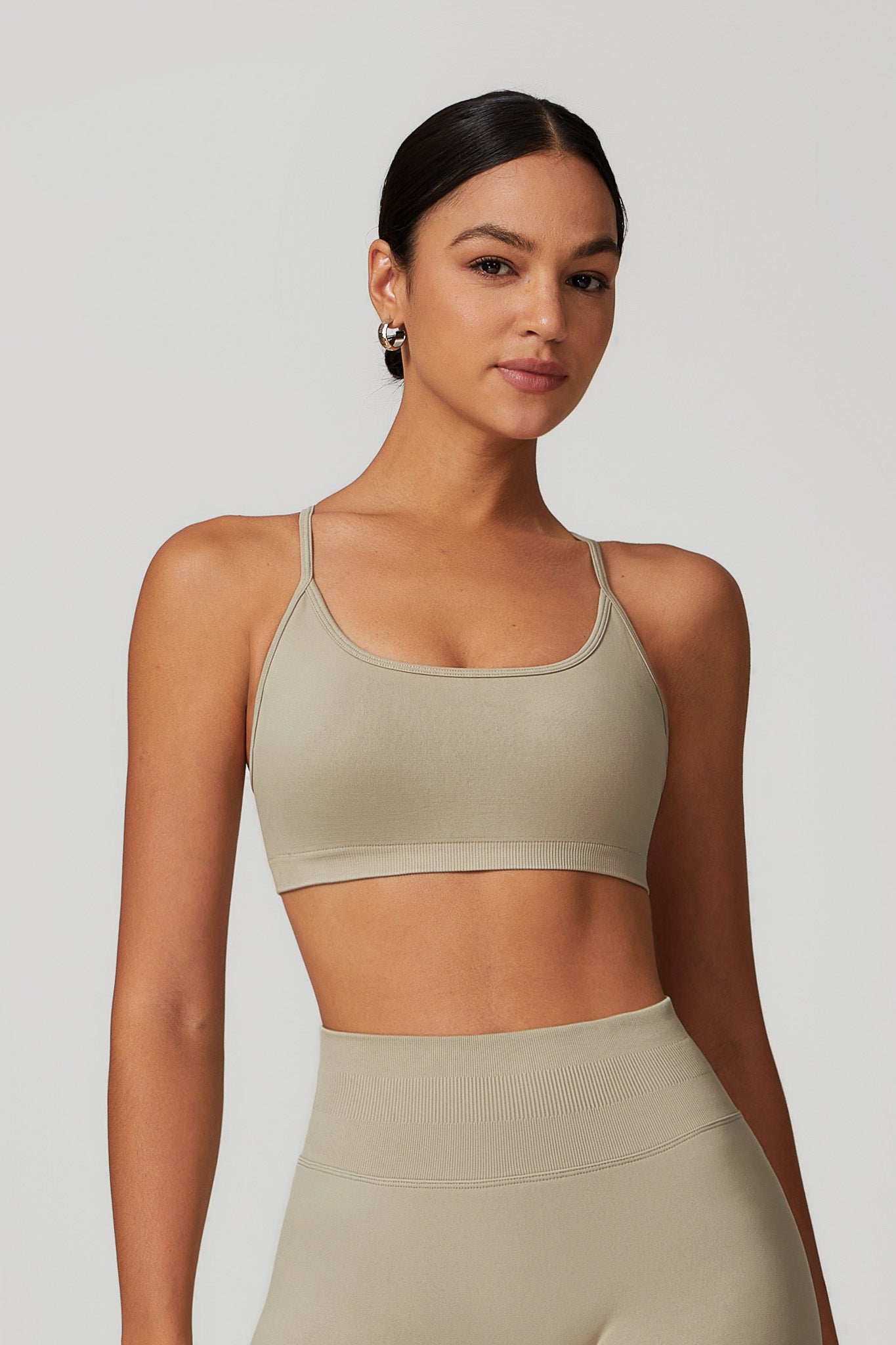 Briana Sports Bra - Nude