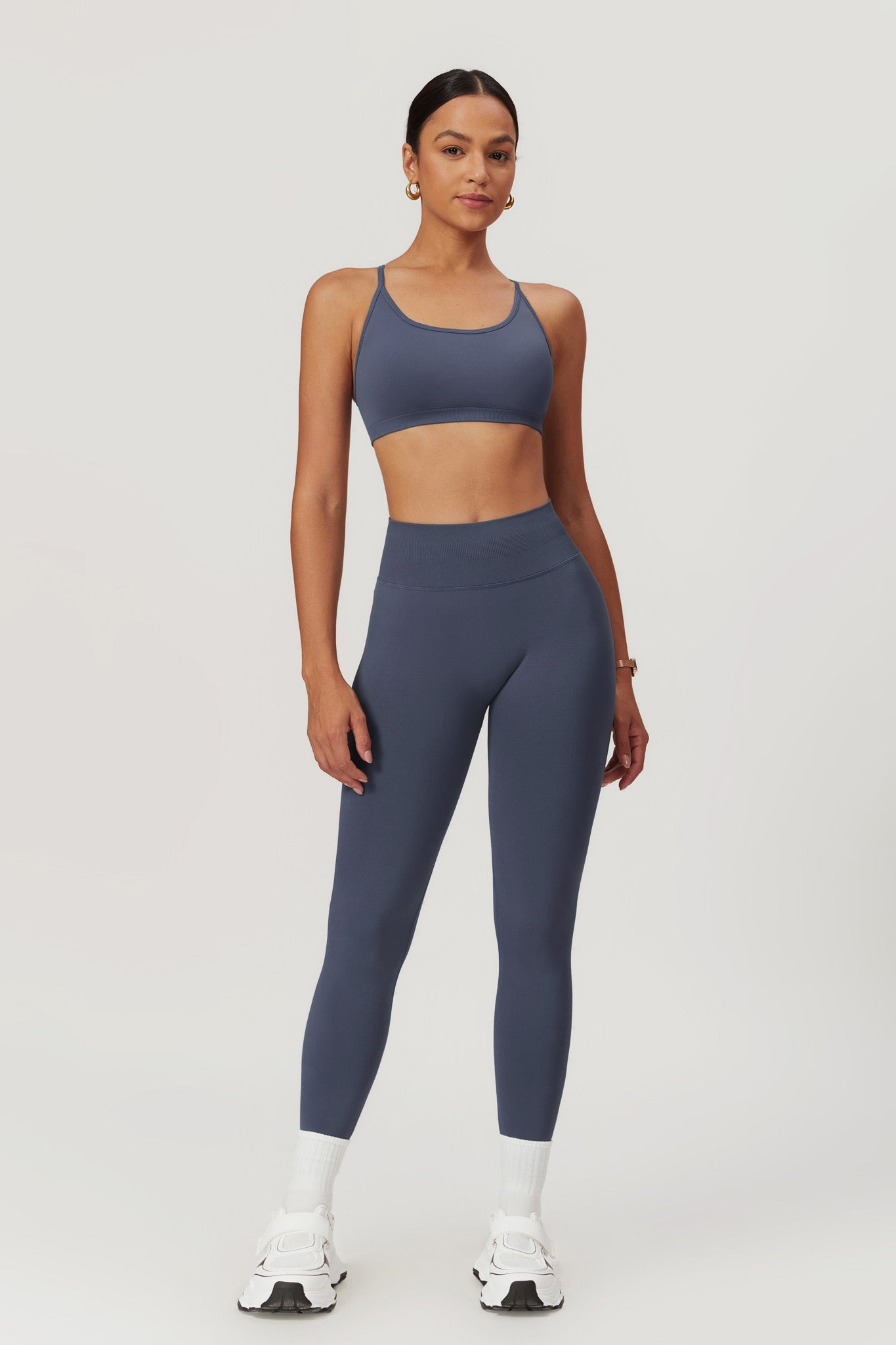 Briana Sports Bra - Navy