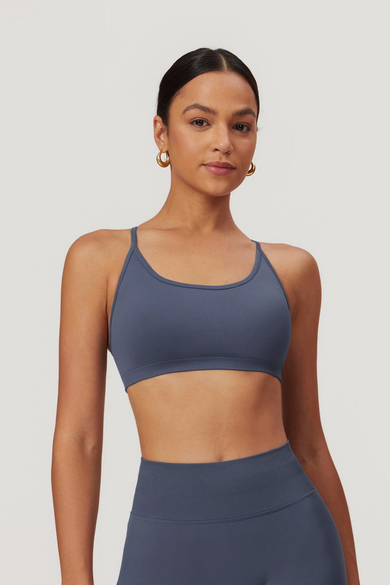 Briana Sports Bra - Navy