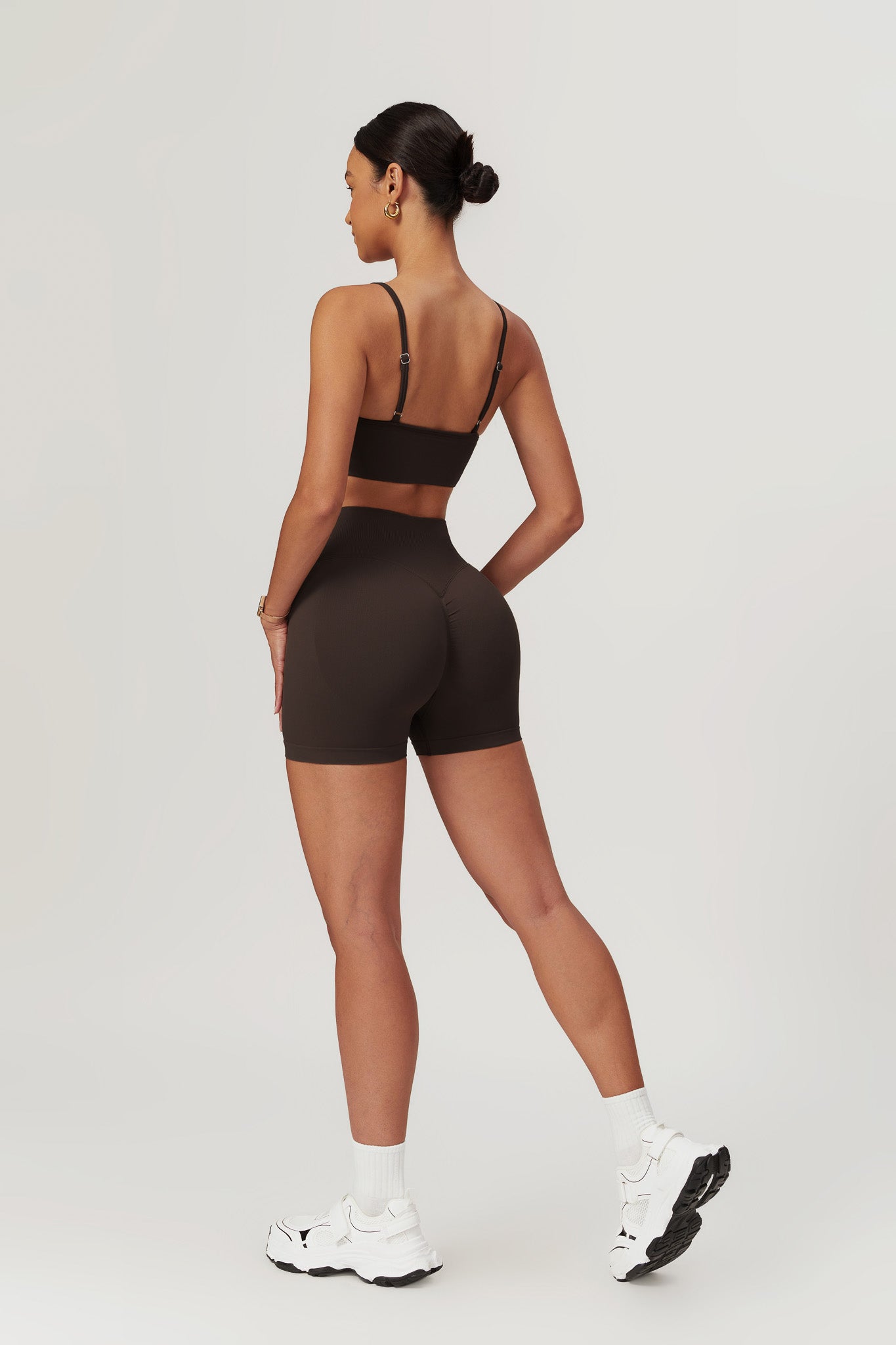 Briana Shorts - Brown