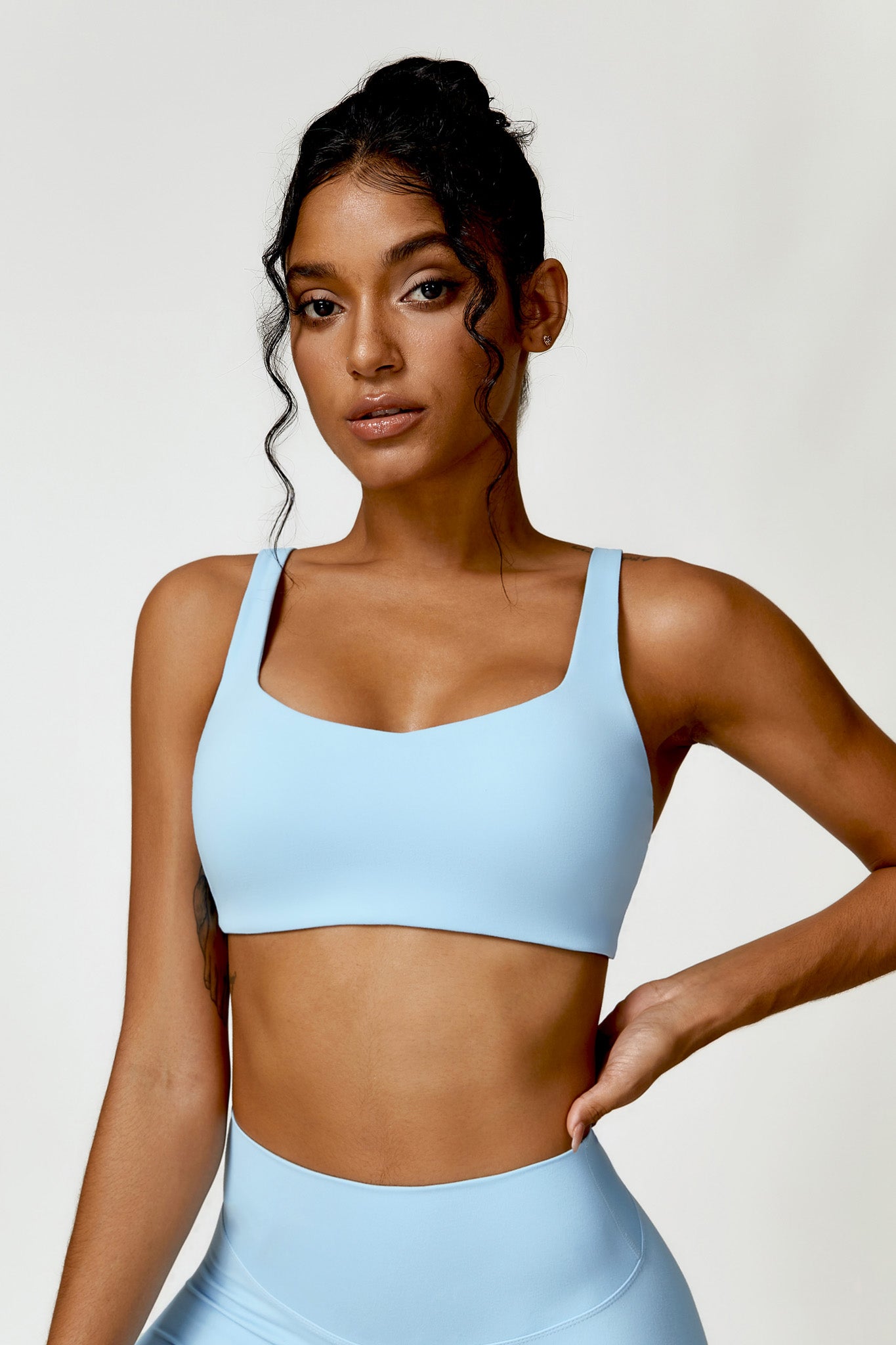 Camila Sports Bra - Ice Blue