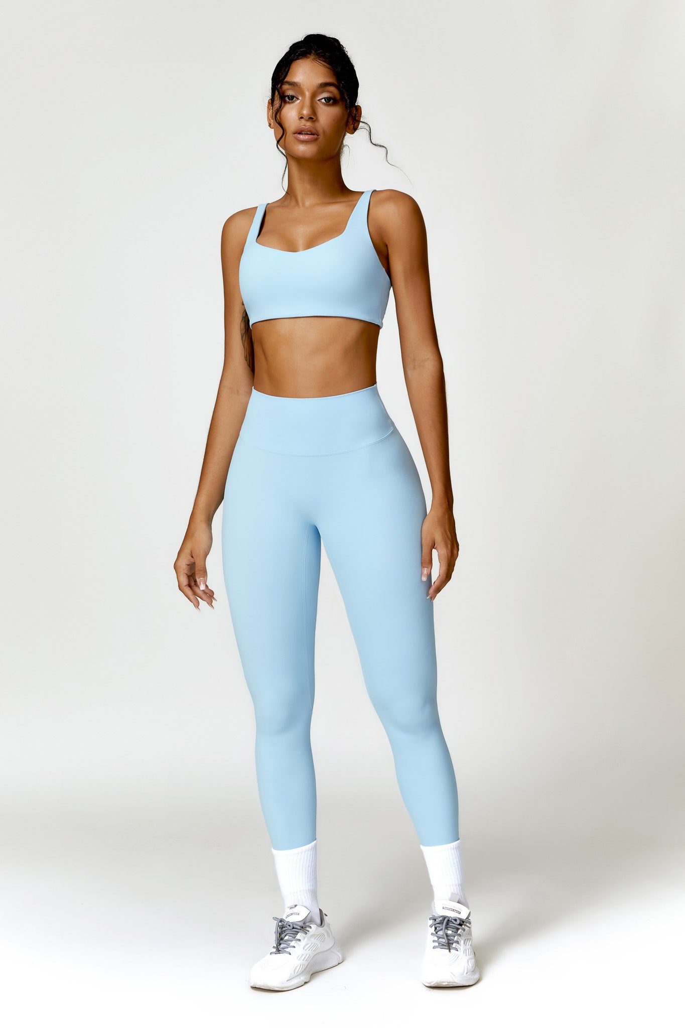 Camila Sports Bra - Ice Blue