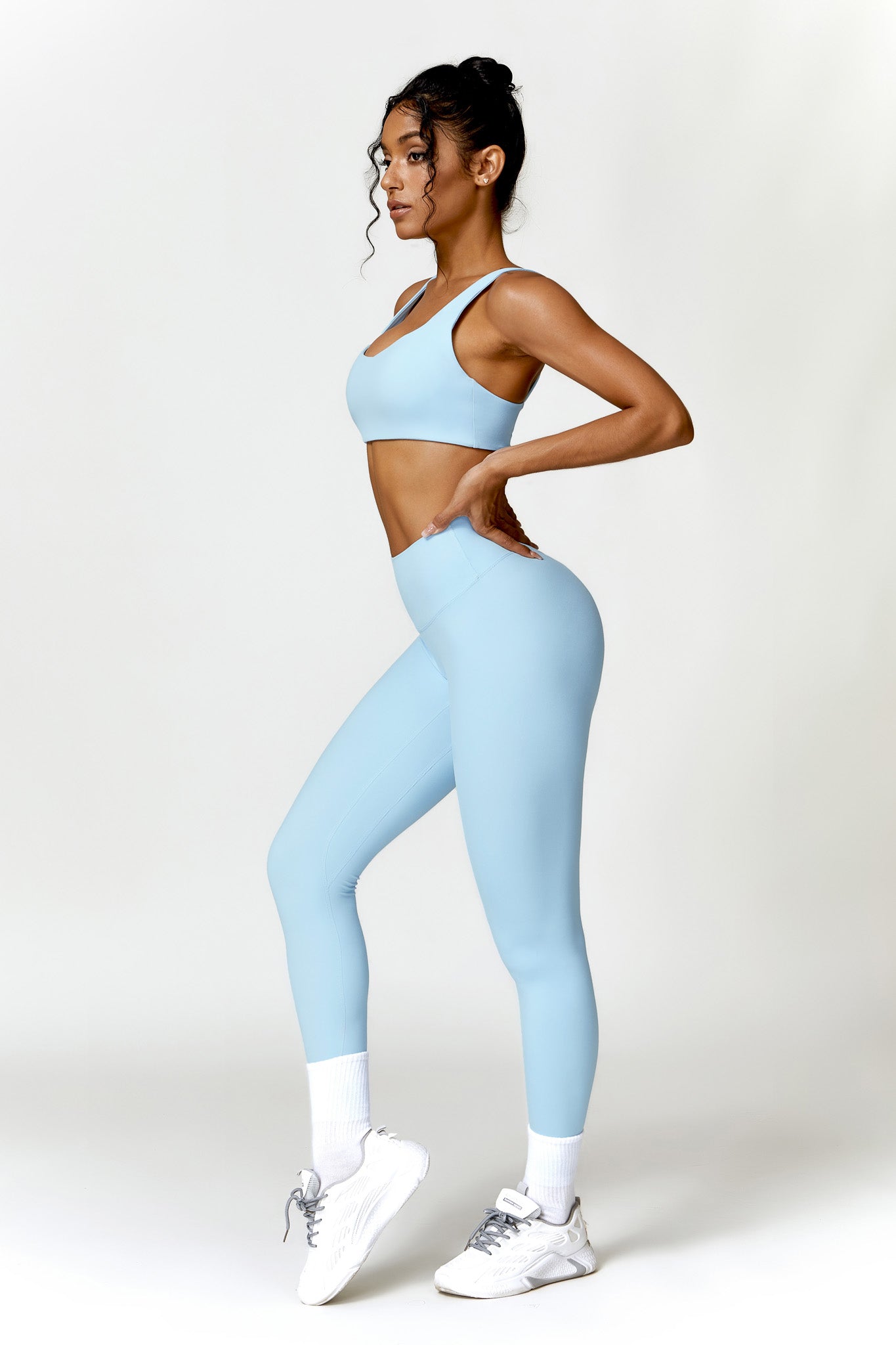 Camila Sports Bra - Ice Blue