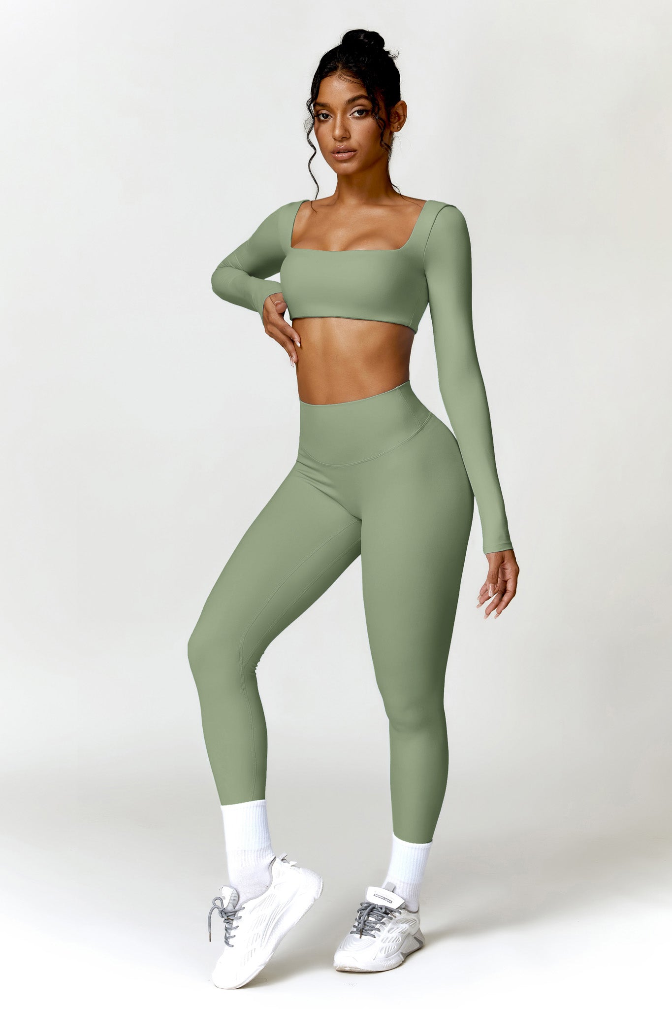 Camila Leggings - Pistachio