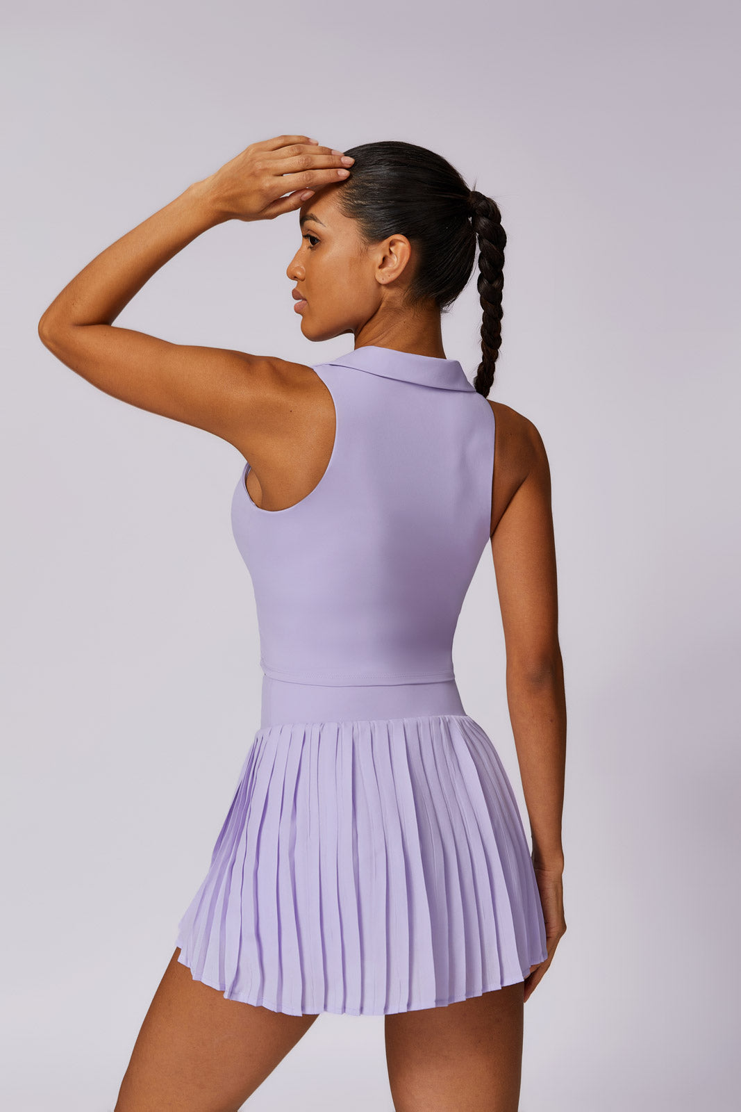 Daphne Top & Skirt Set - Lavender