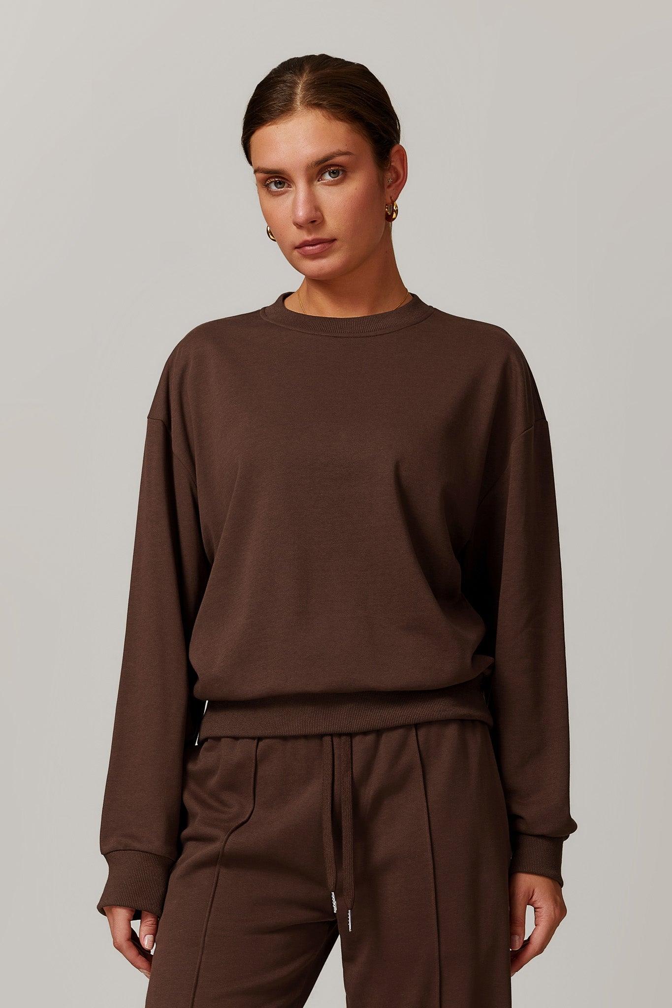 Ellie Sweatshirt - Brown