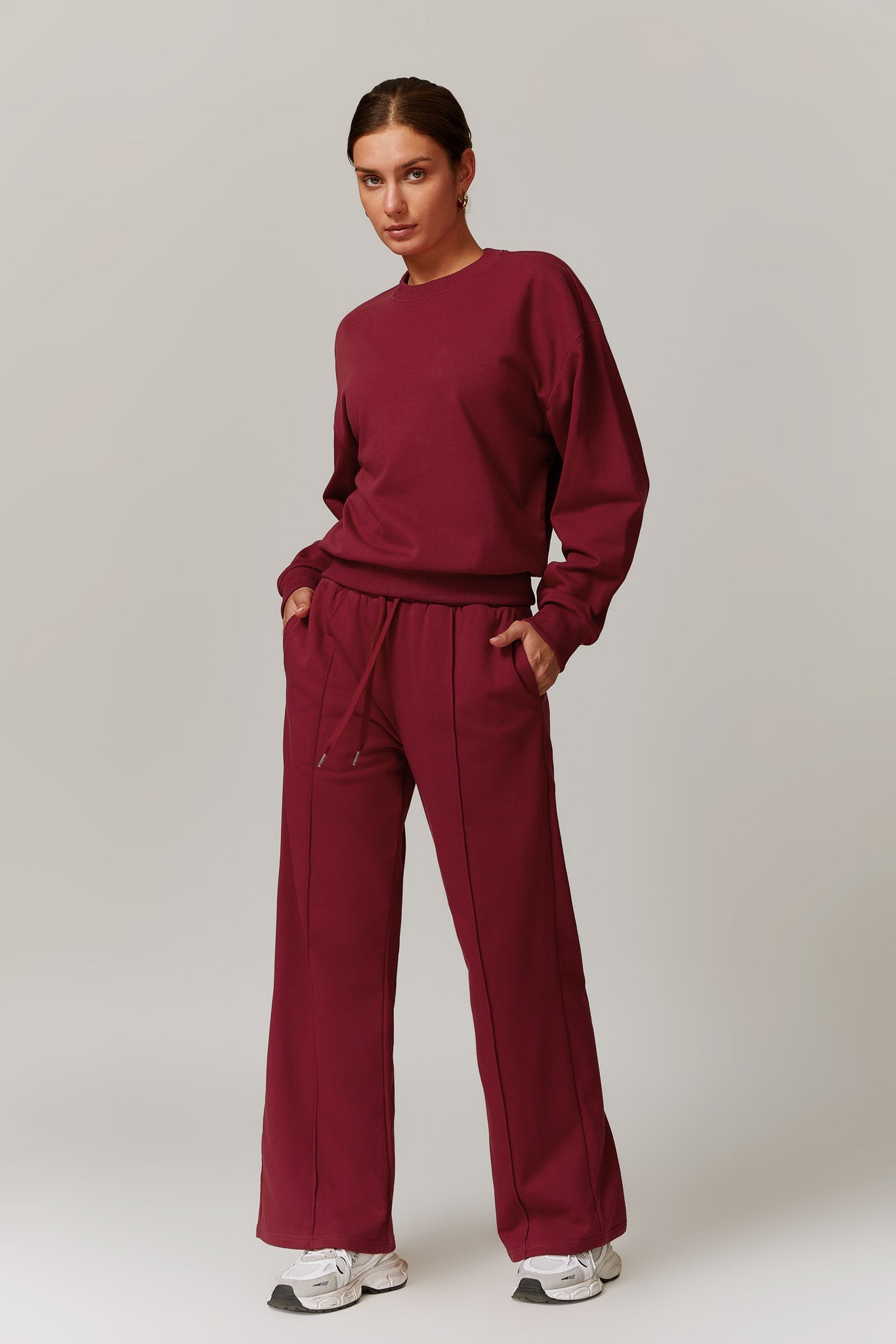 Ellie Sweatpants - Maroon