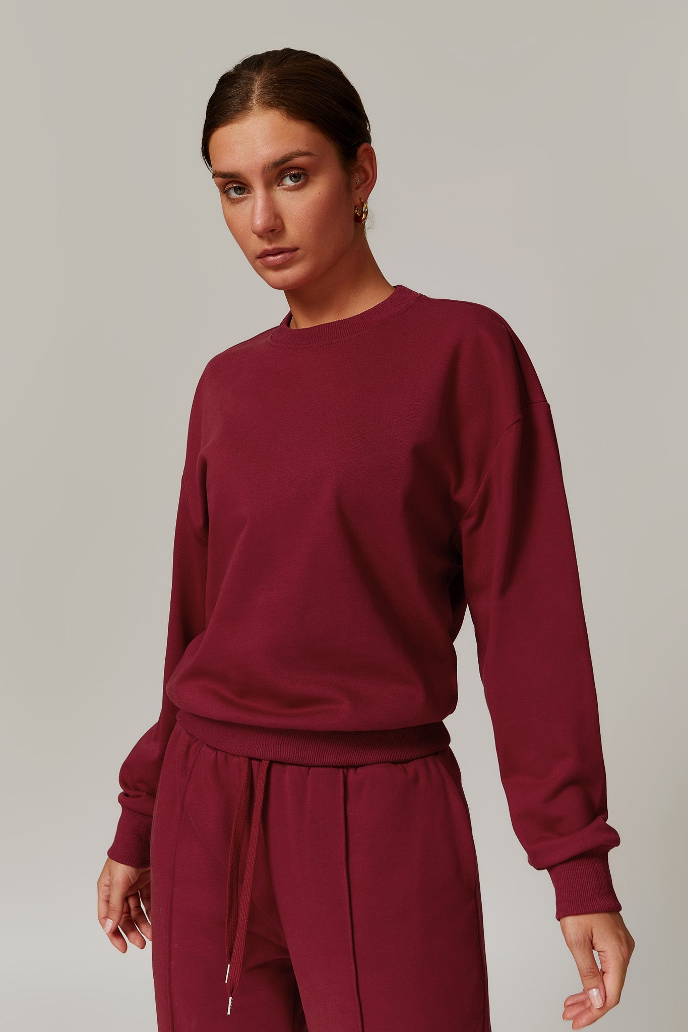 Ellie Sweatshirt - Maroon