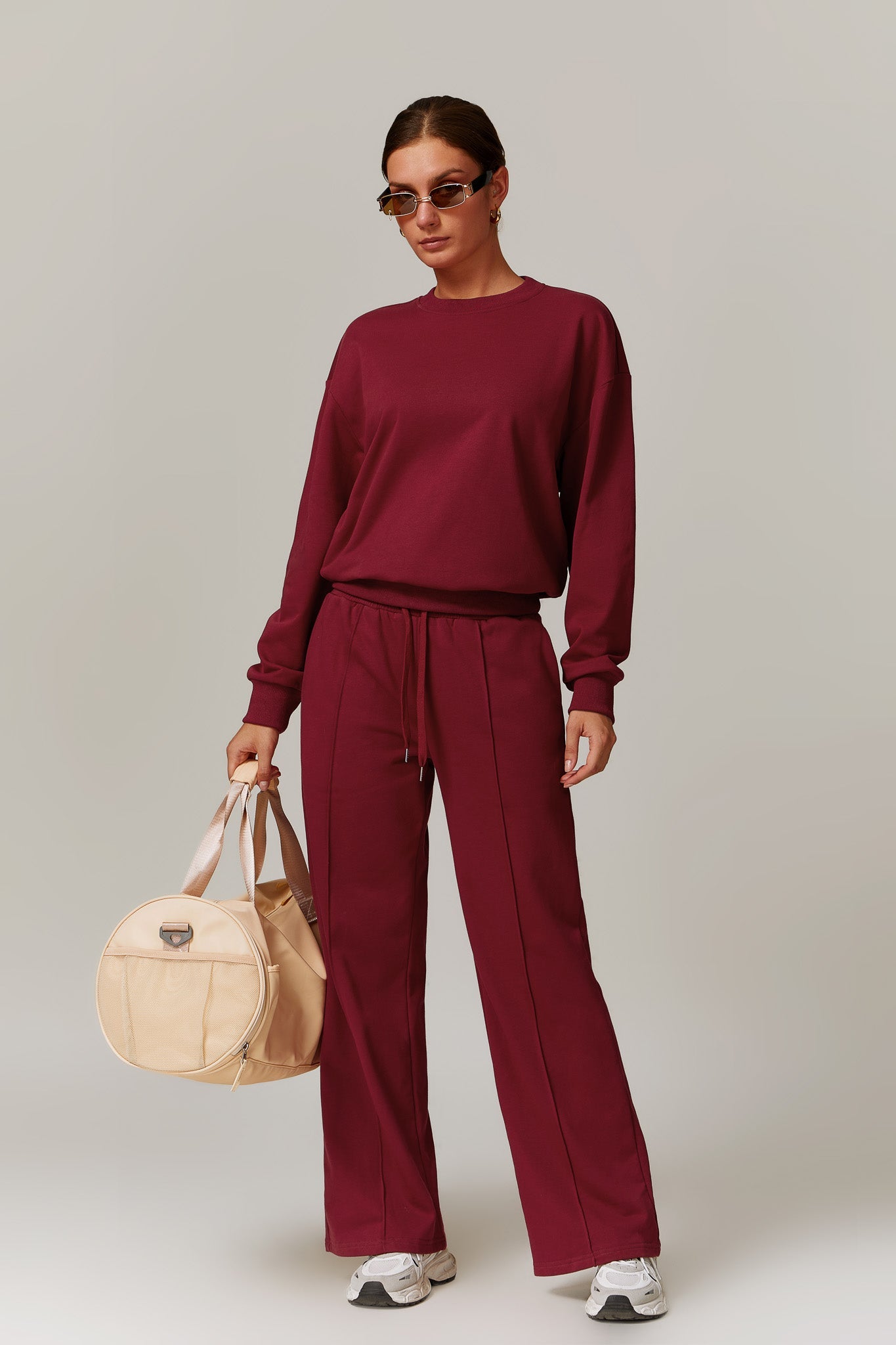 Ellie Sweatshirt - Maroon