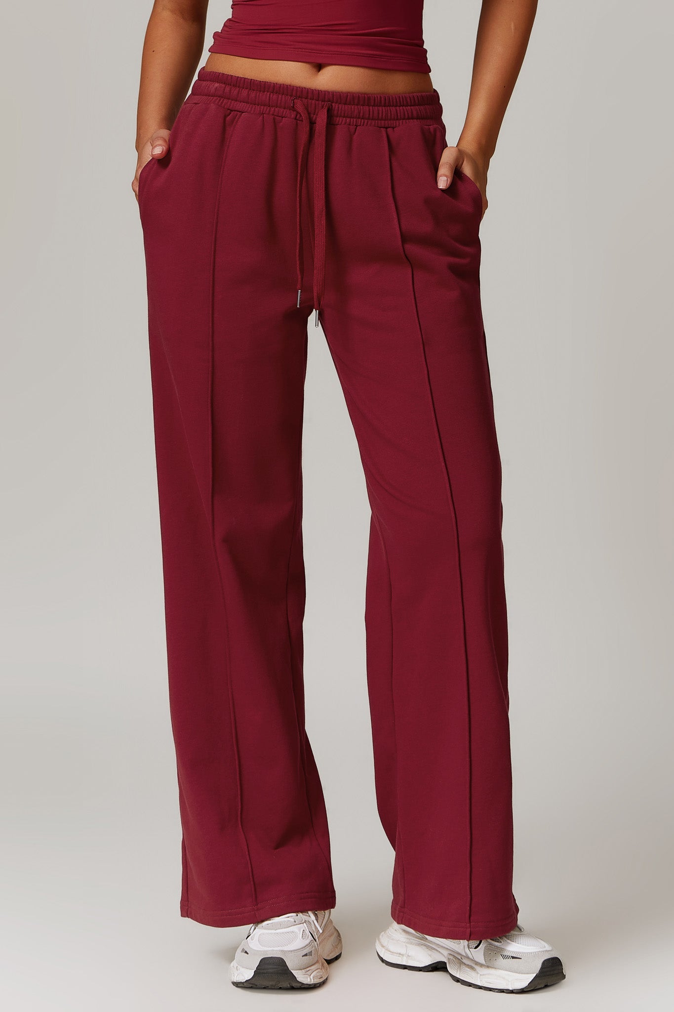 Ellie Sweatpants - Maroon