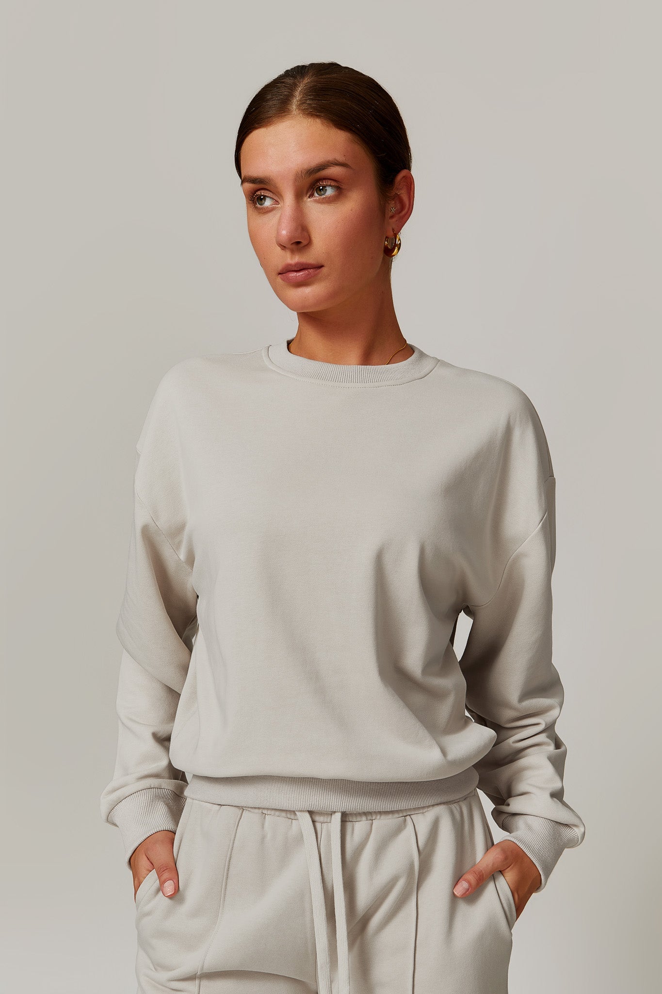 Ellie Sweatshirt - Nude