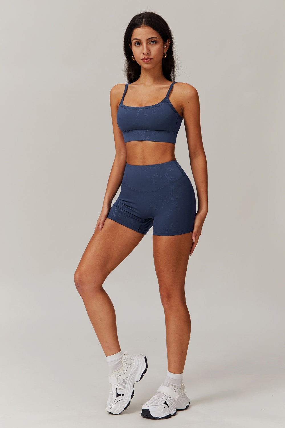 Emily Sports Bra - Navy