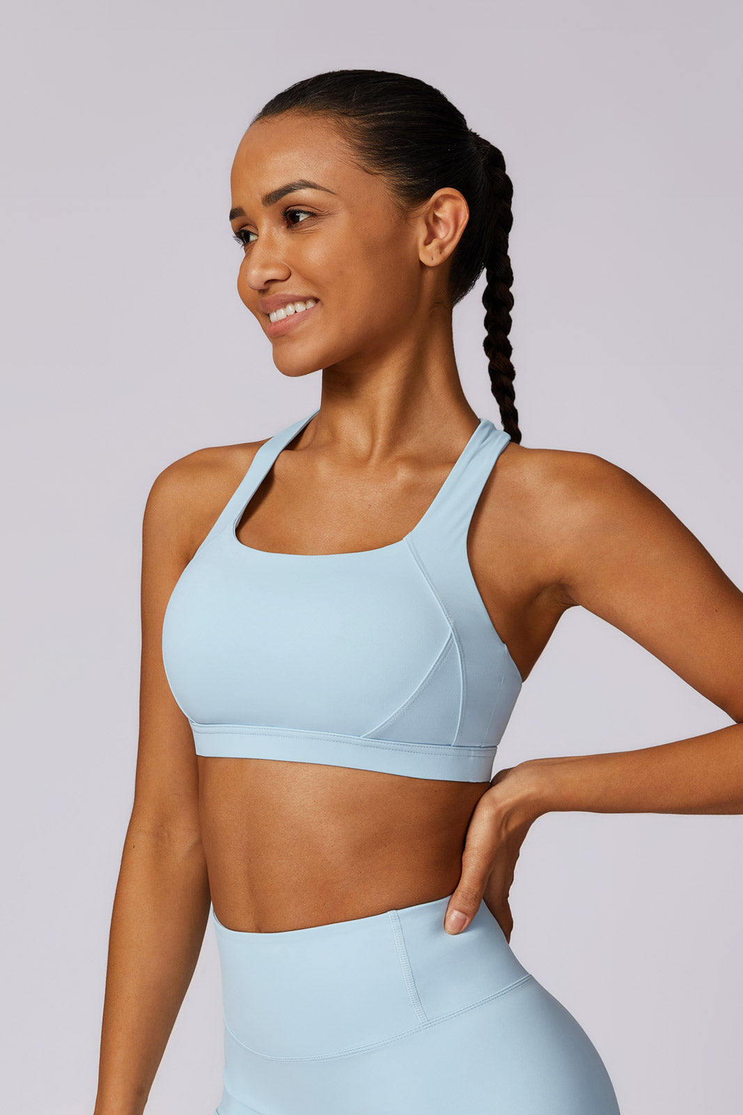 Flex Sports Bra - Ice Blue