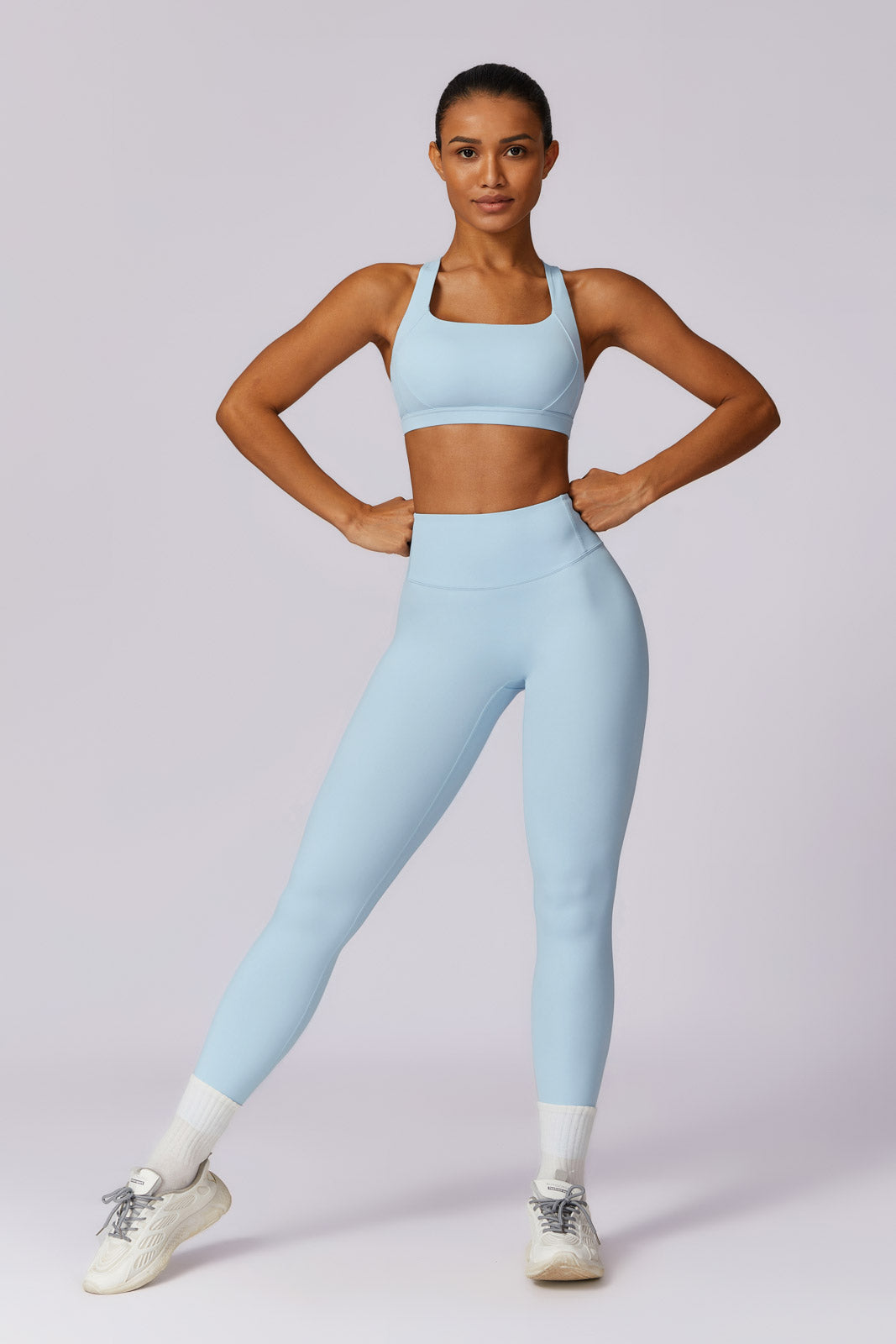 Flex Sports Bra - Ice Blue