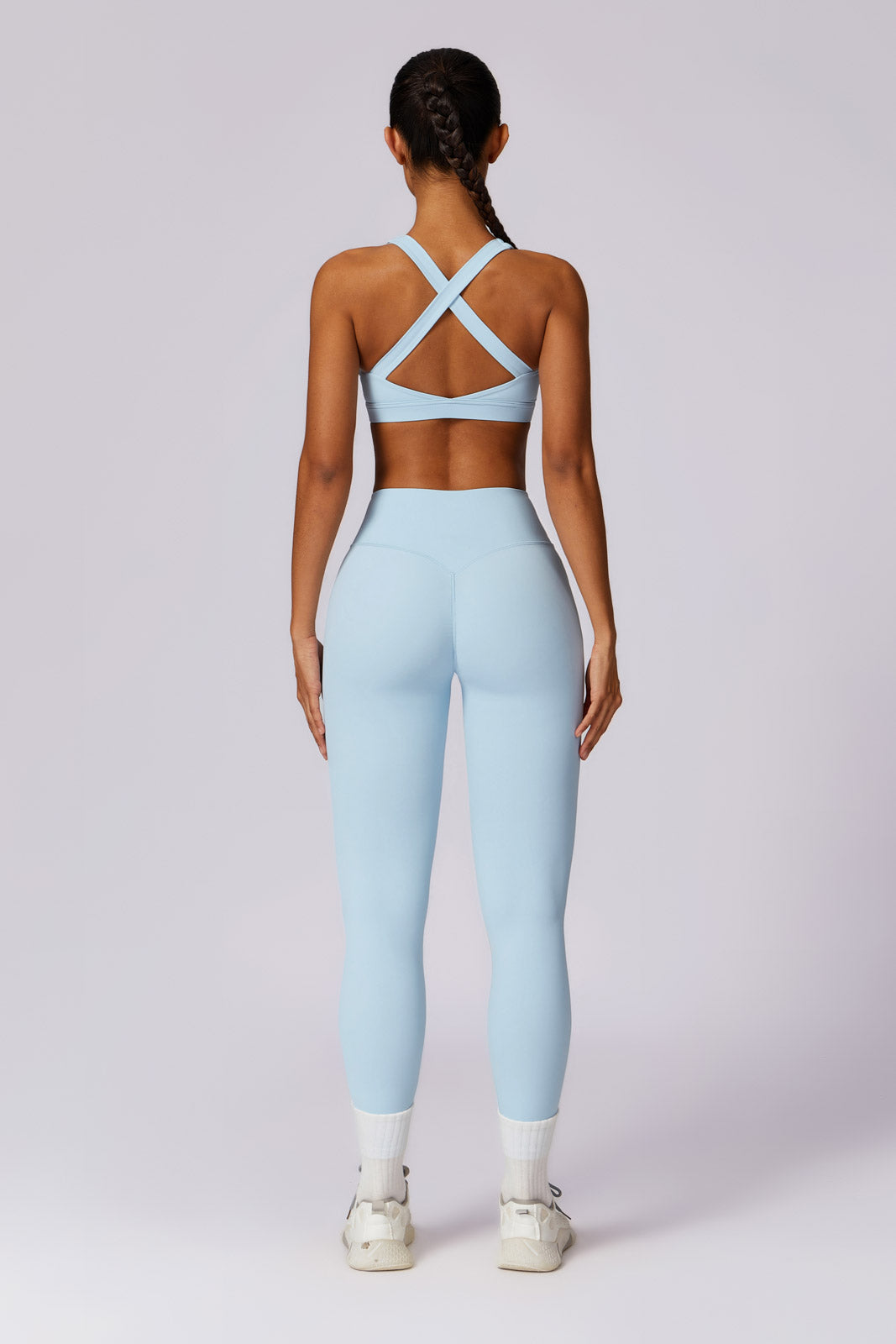 Flex Leggings - Ice Blue