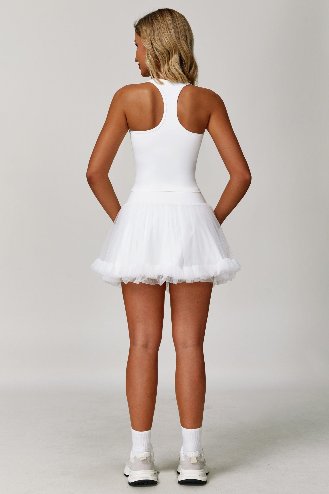 Liana Mini Skirt - White