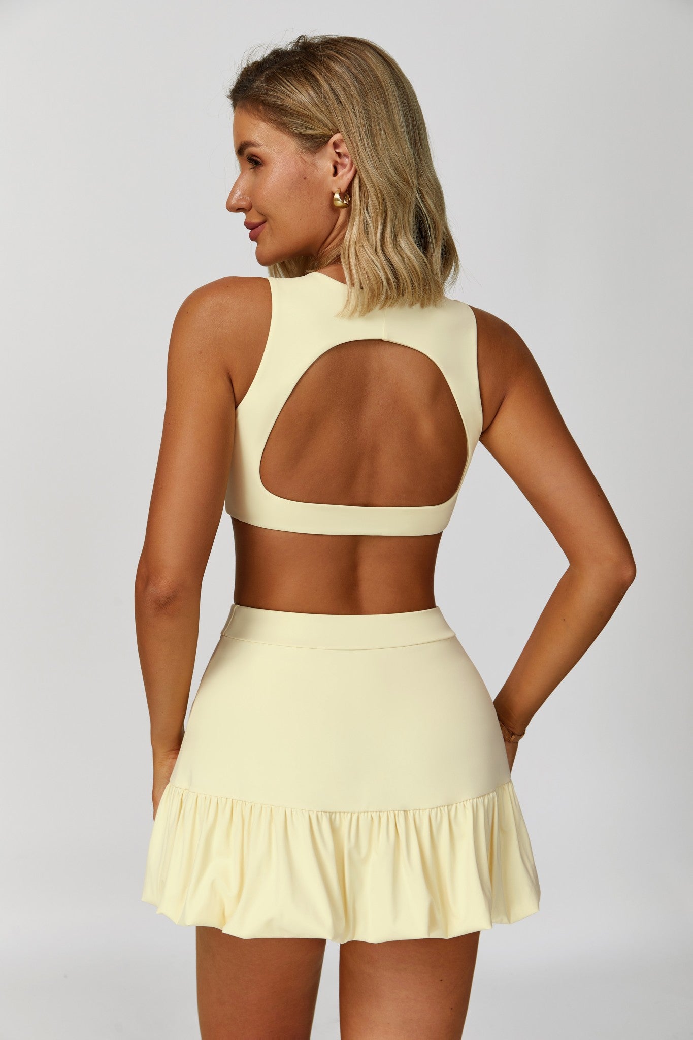 Maxine Mini Skirt - Vanilla