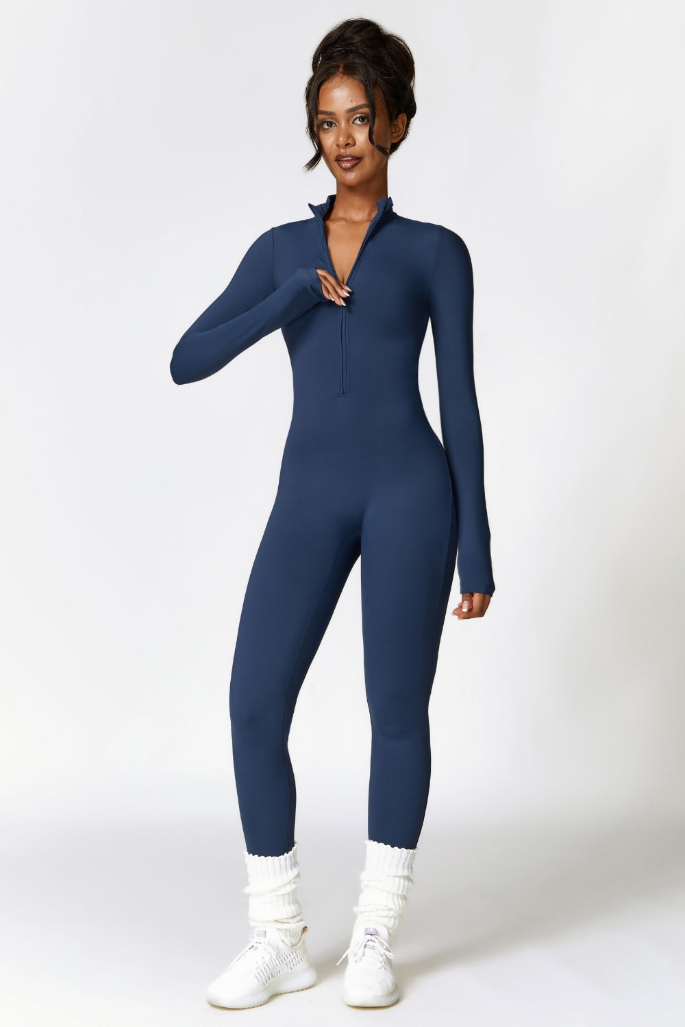 Mia Jumpsuit Winter Edition - Navy