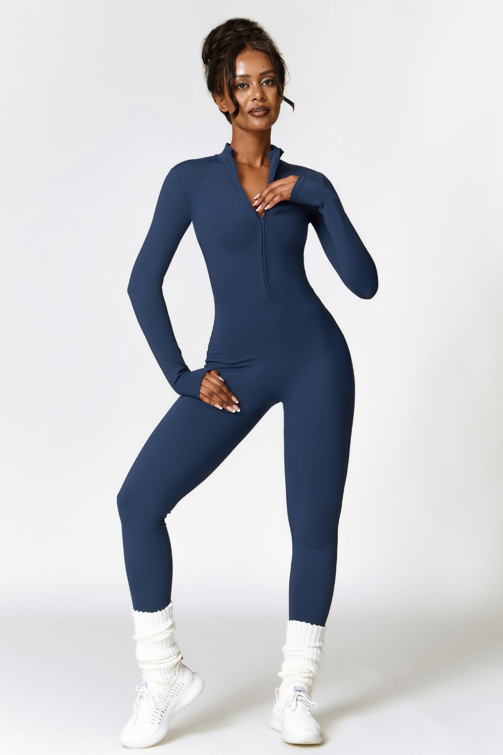 Mia Jumpsuit Winter Edition - Navy