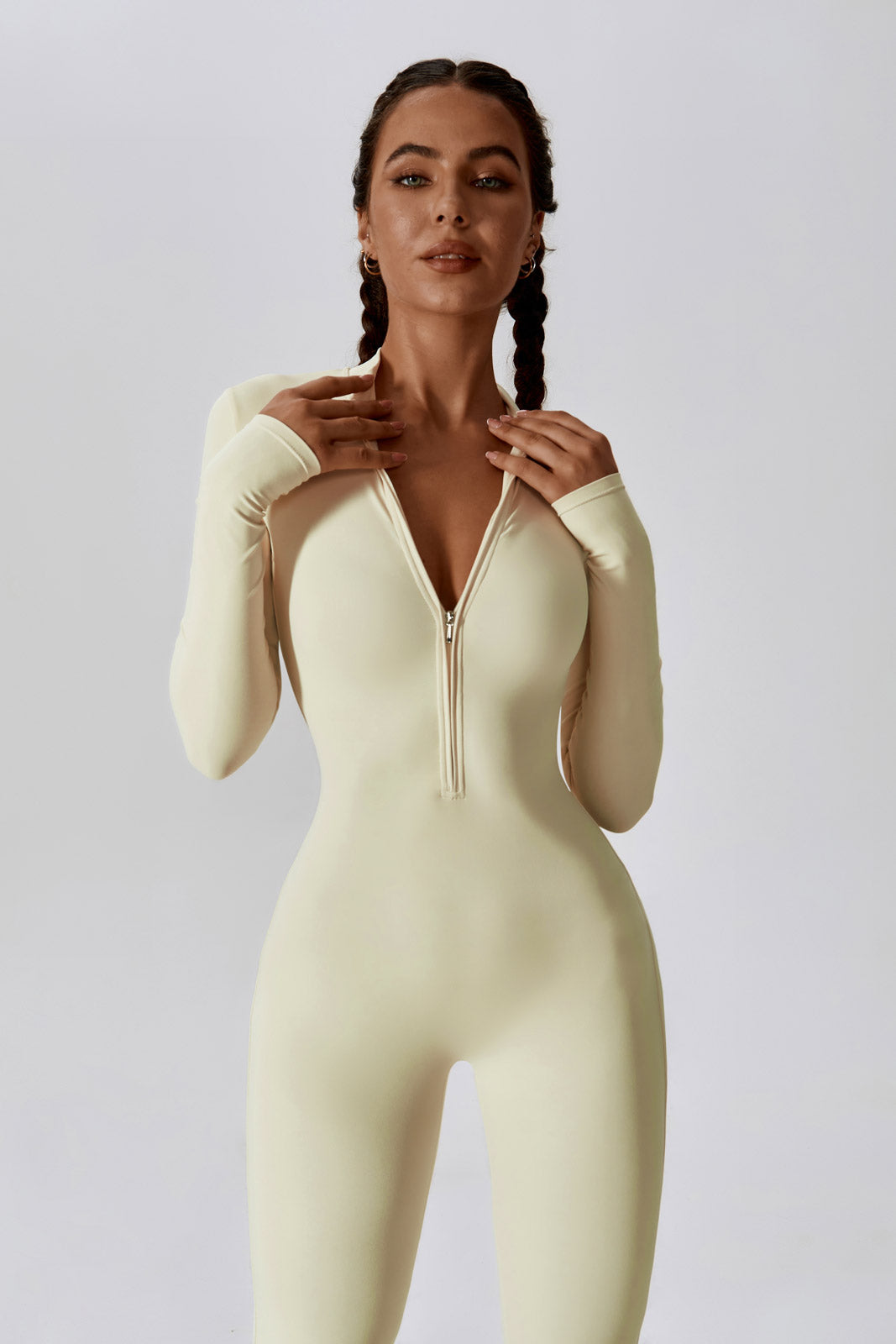 Mia Jumpsuit - Cream