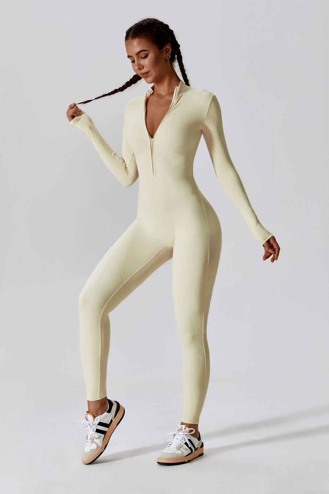 Mia Jumpsuit - Cream