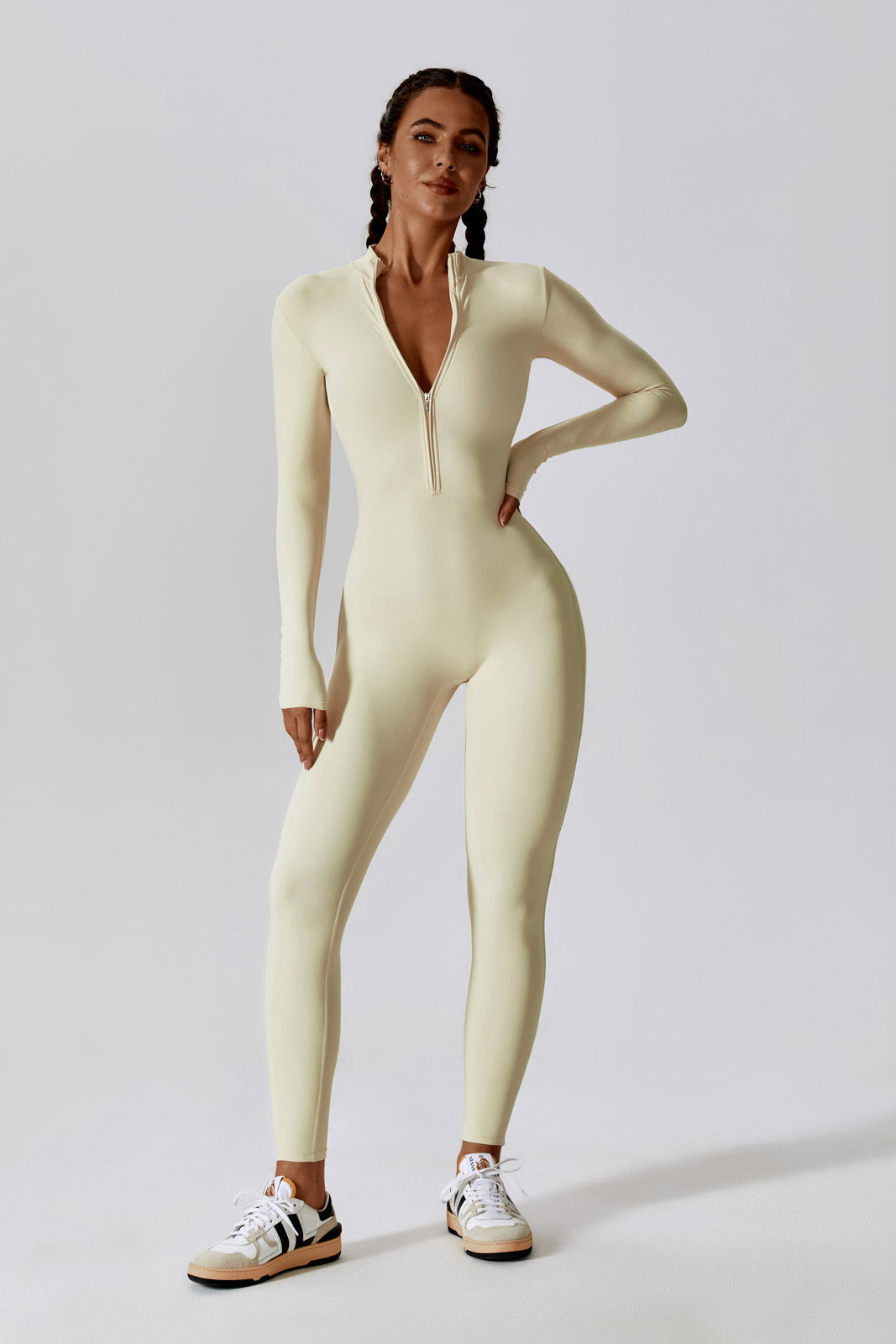 Mia Jumpsuit - Cream