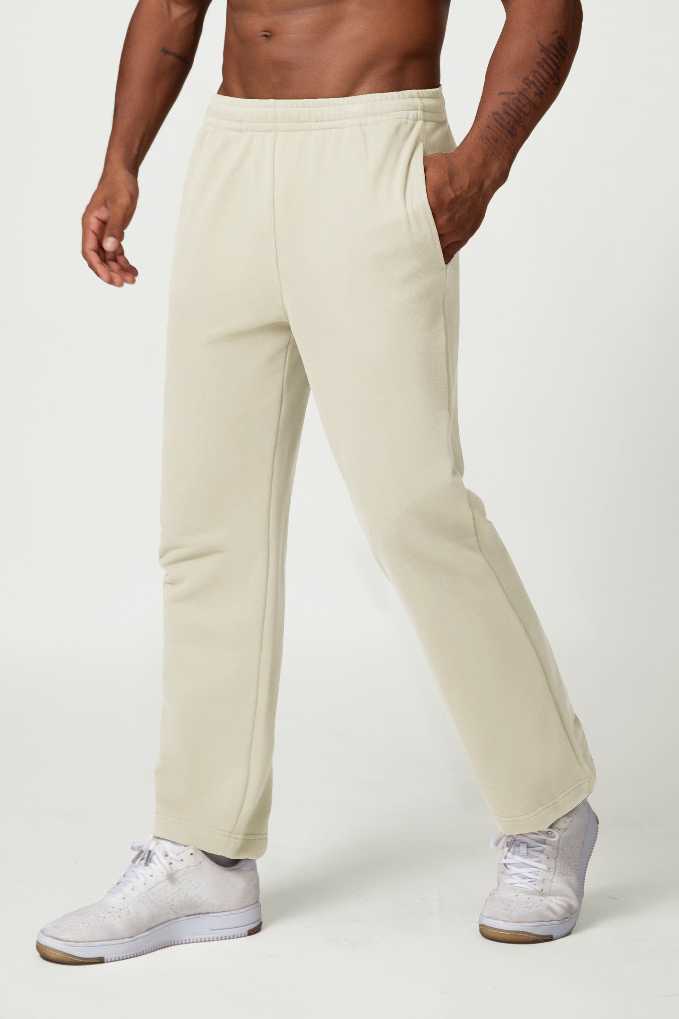 SportFlex Sweatpants - Cream