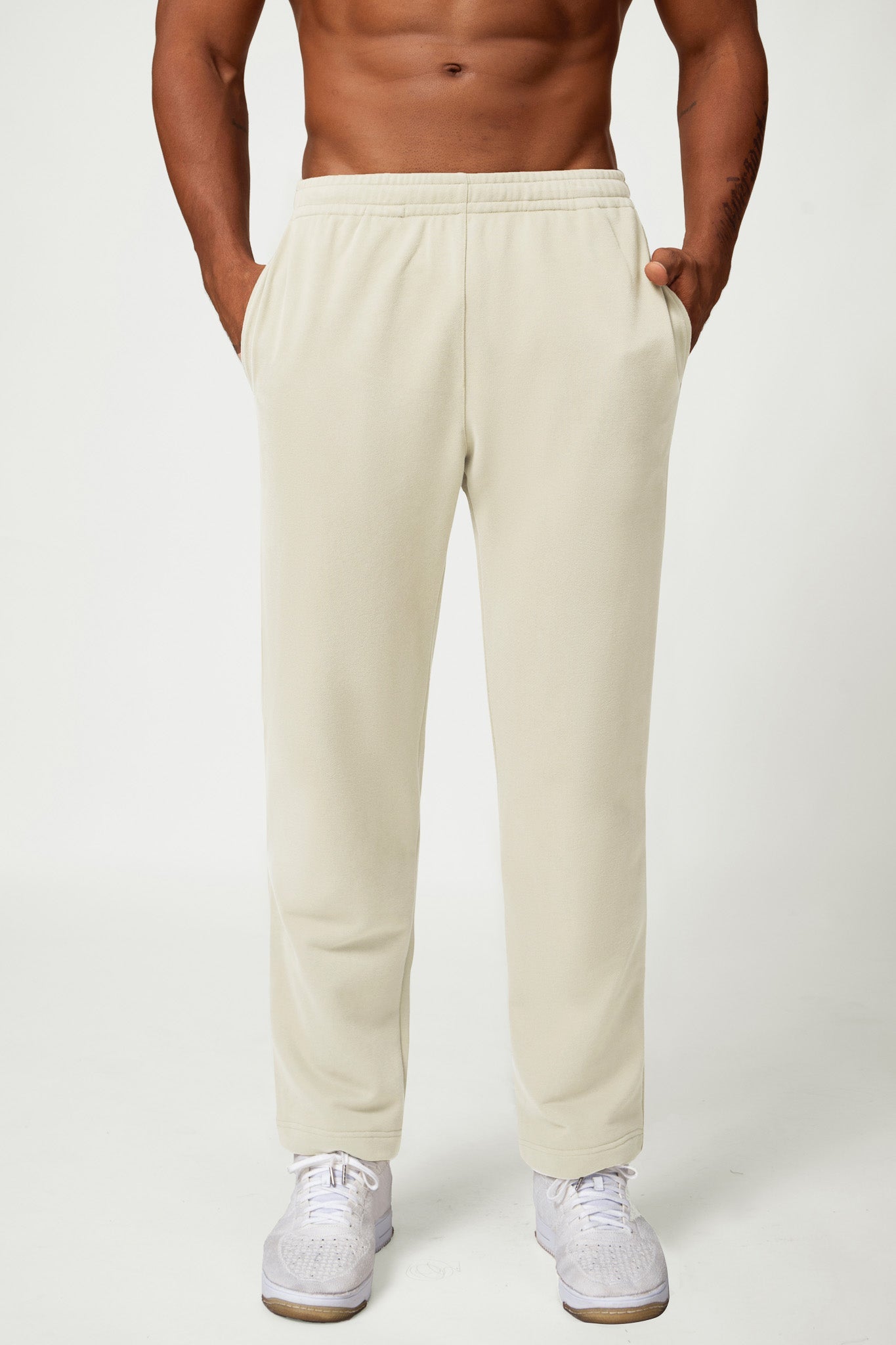 SportFlex Sweatpants - Cream