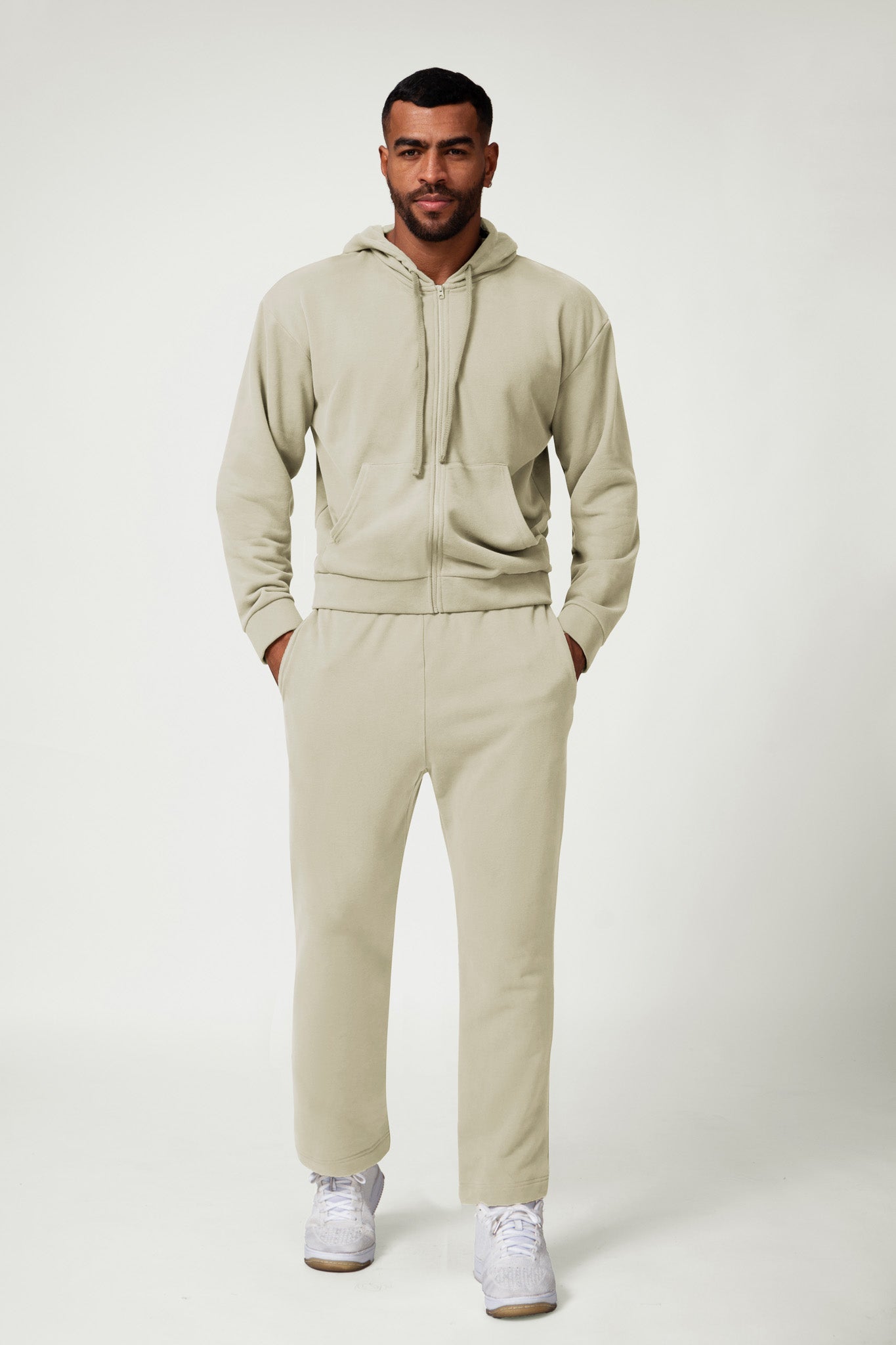 SportFlex Sweatpants - Cream