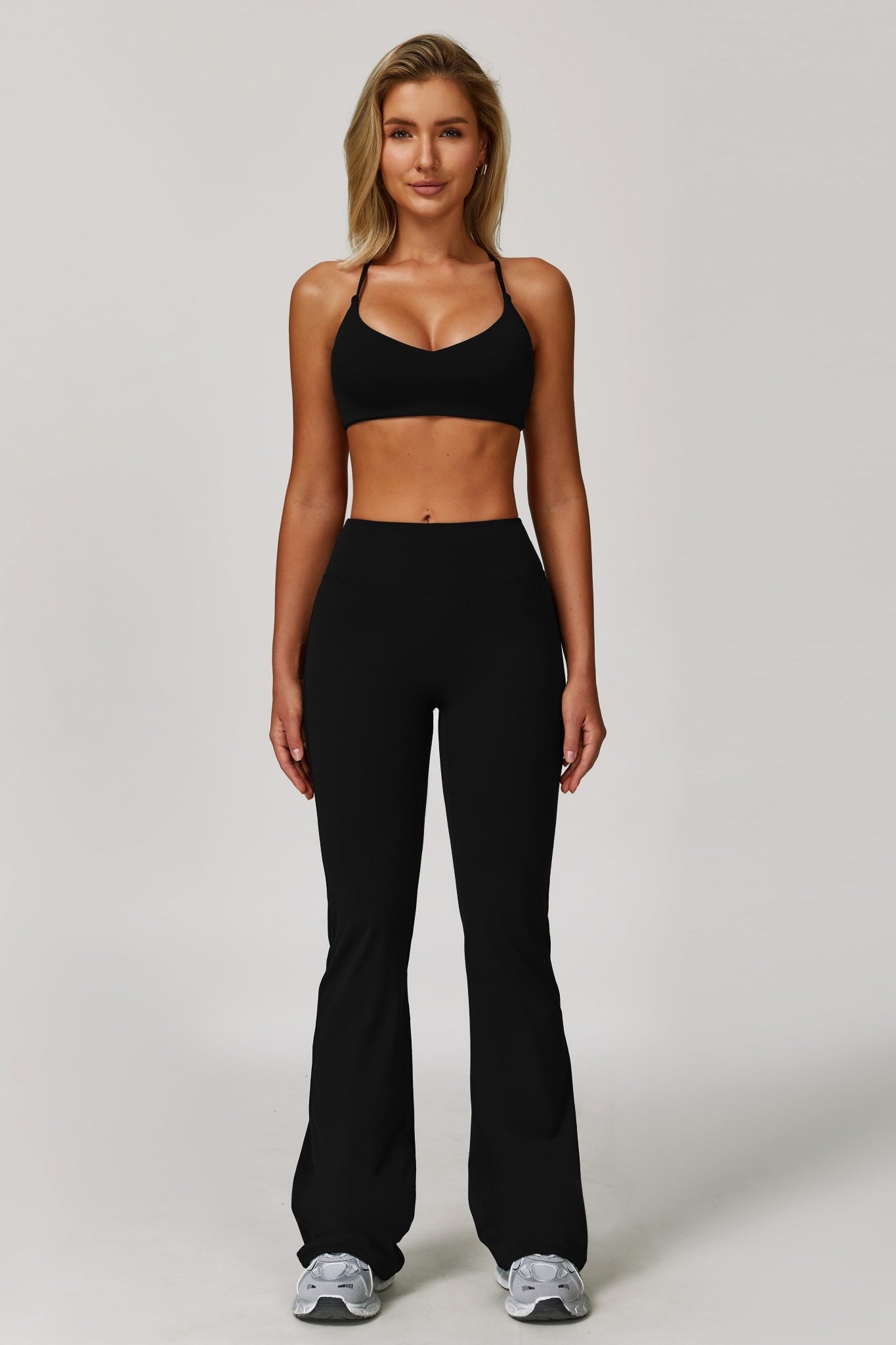 Stacey Flare Leggings - Black