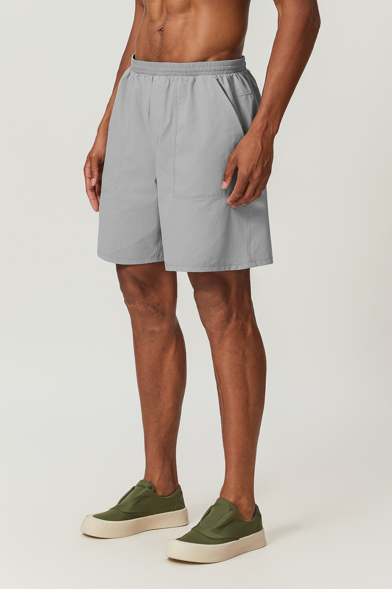 StrideMaster Shorts - Rhino Grey