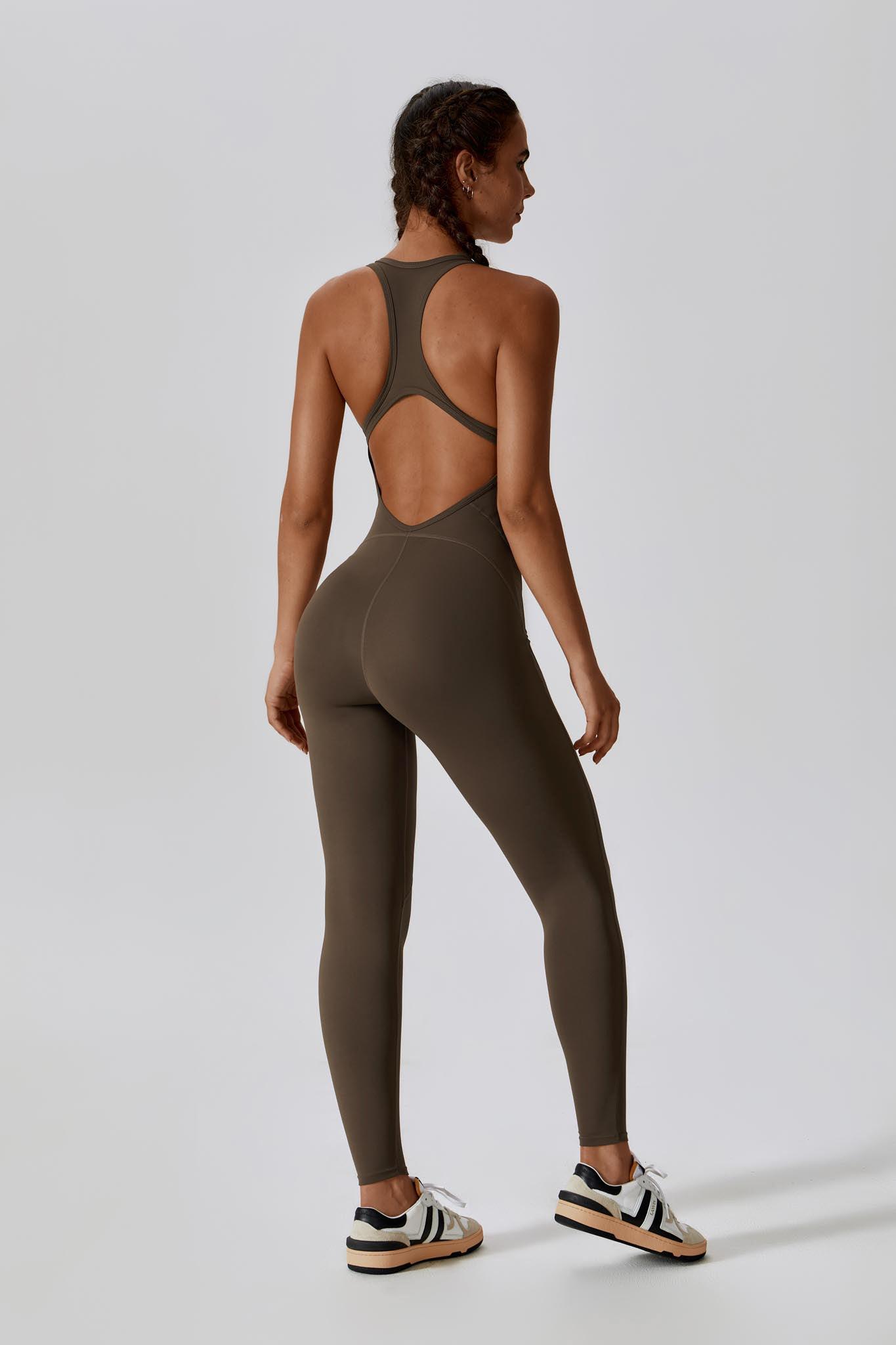 Amelia Jumpsuit - Mocha