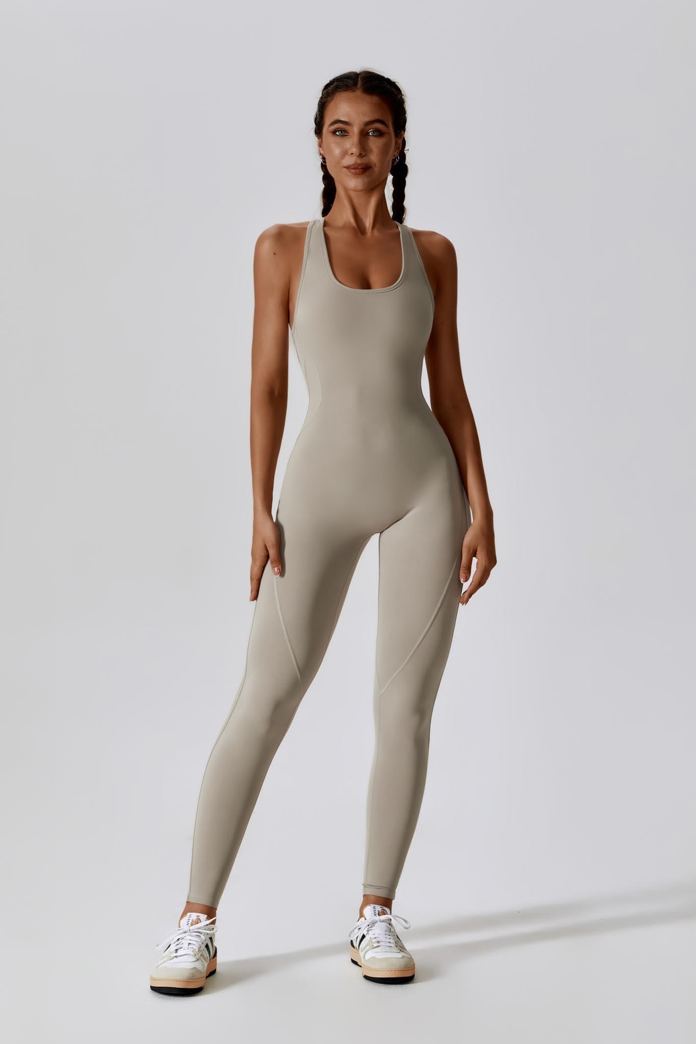 Amelia Jumpsuit - Nude