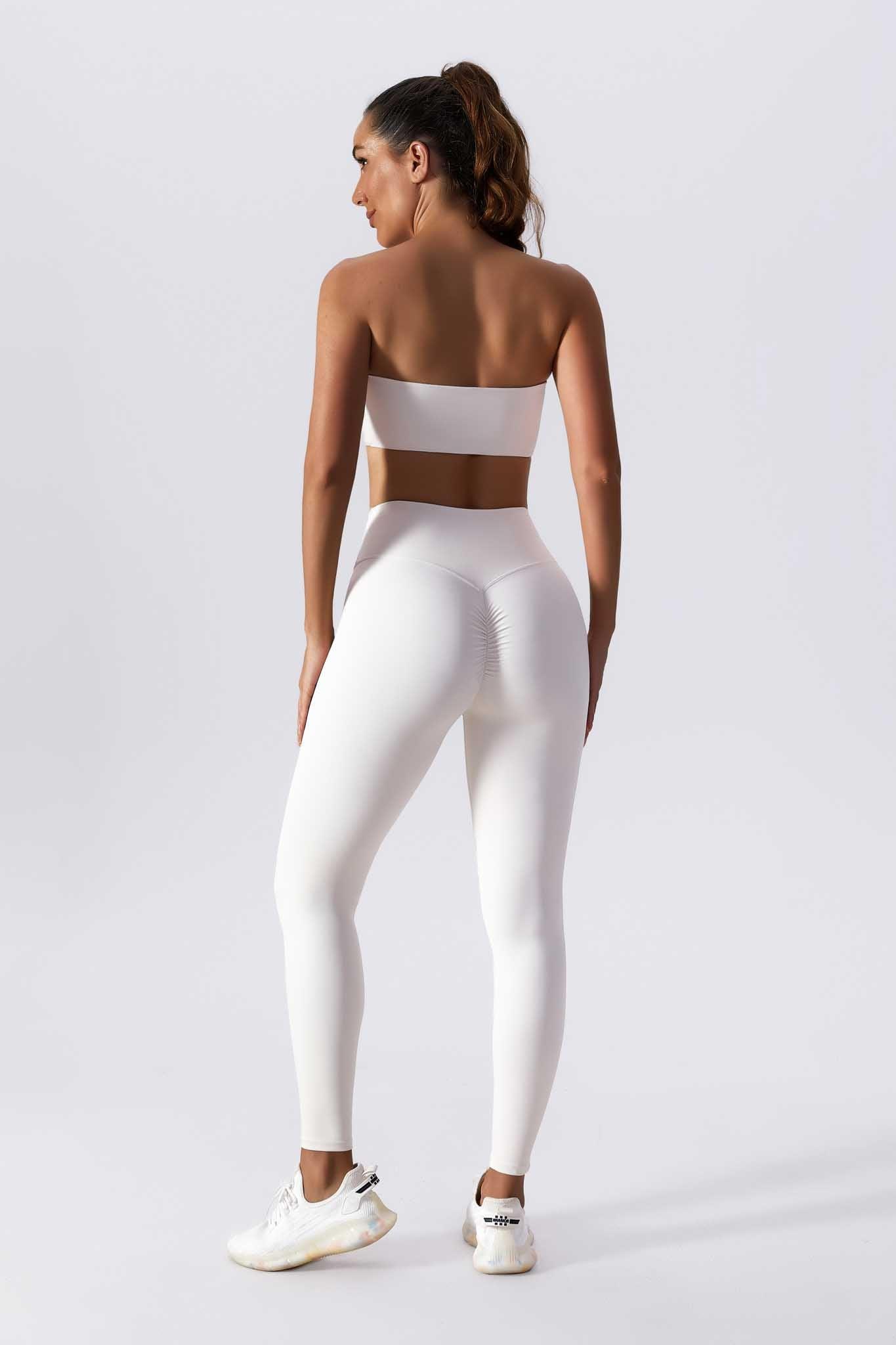 Evangeline Seamless Leggings - Porcelain White