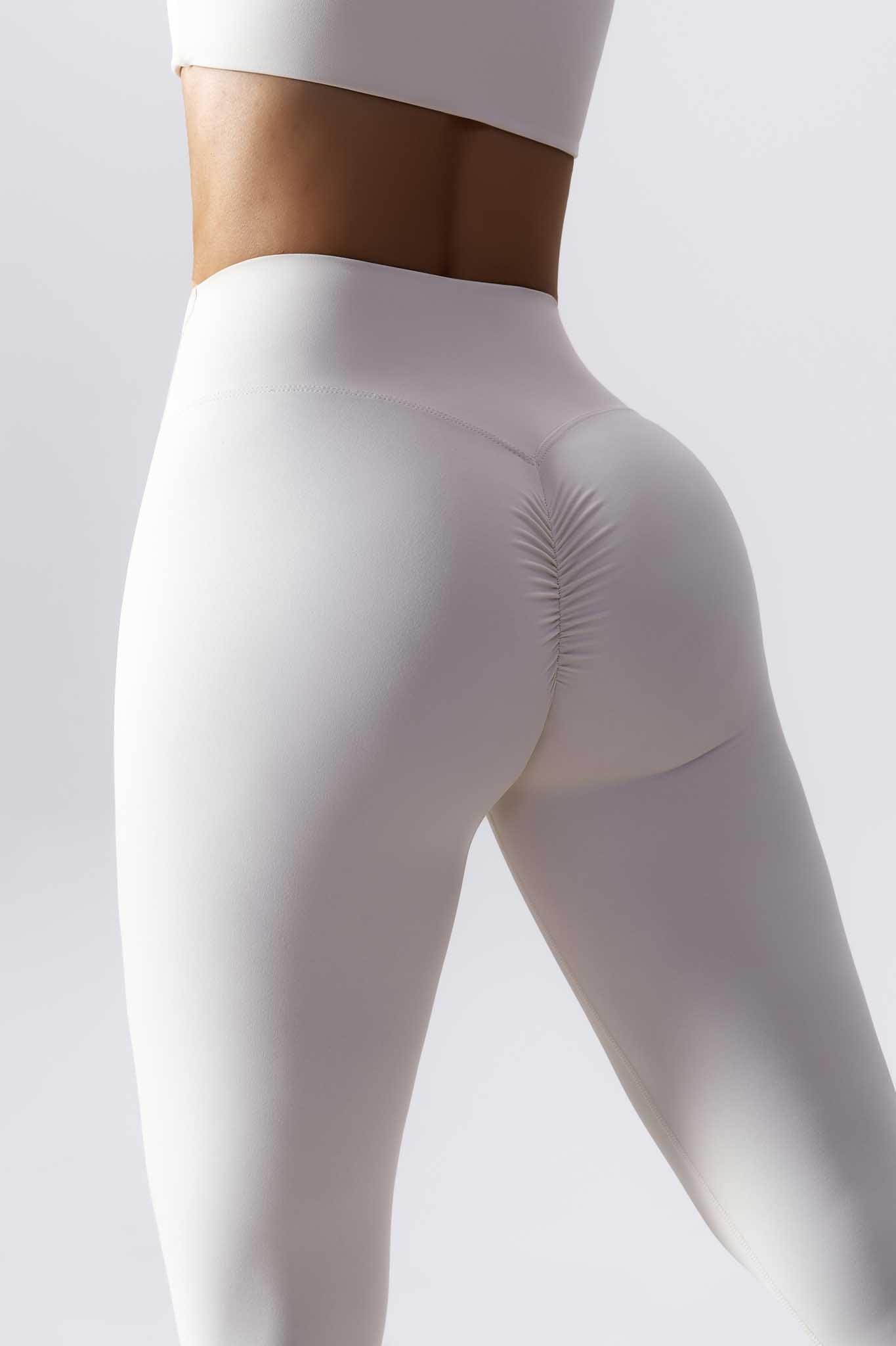 Evangeline Seamless Leggings - Porcelain White