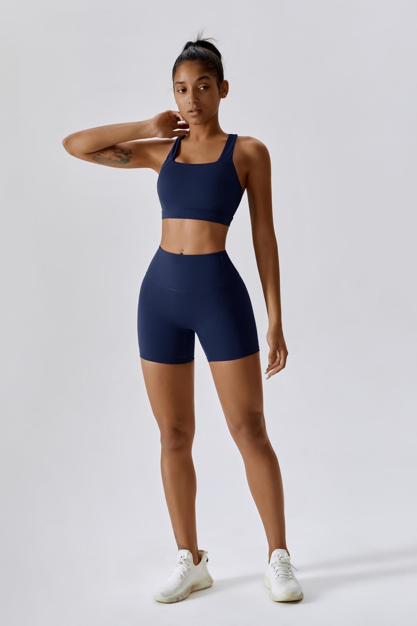 Flex 3-Piece Shorts Set - Navy