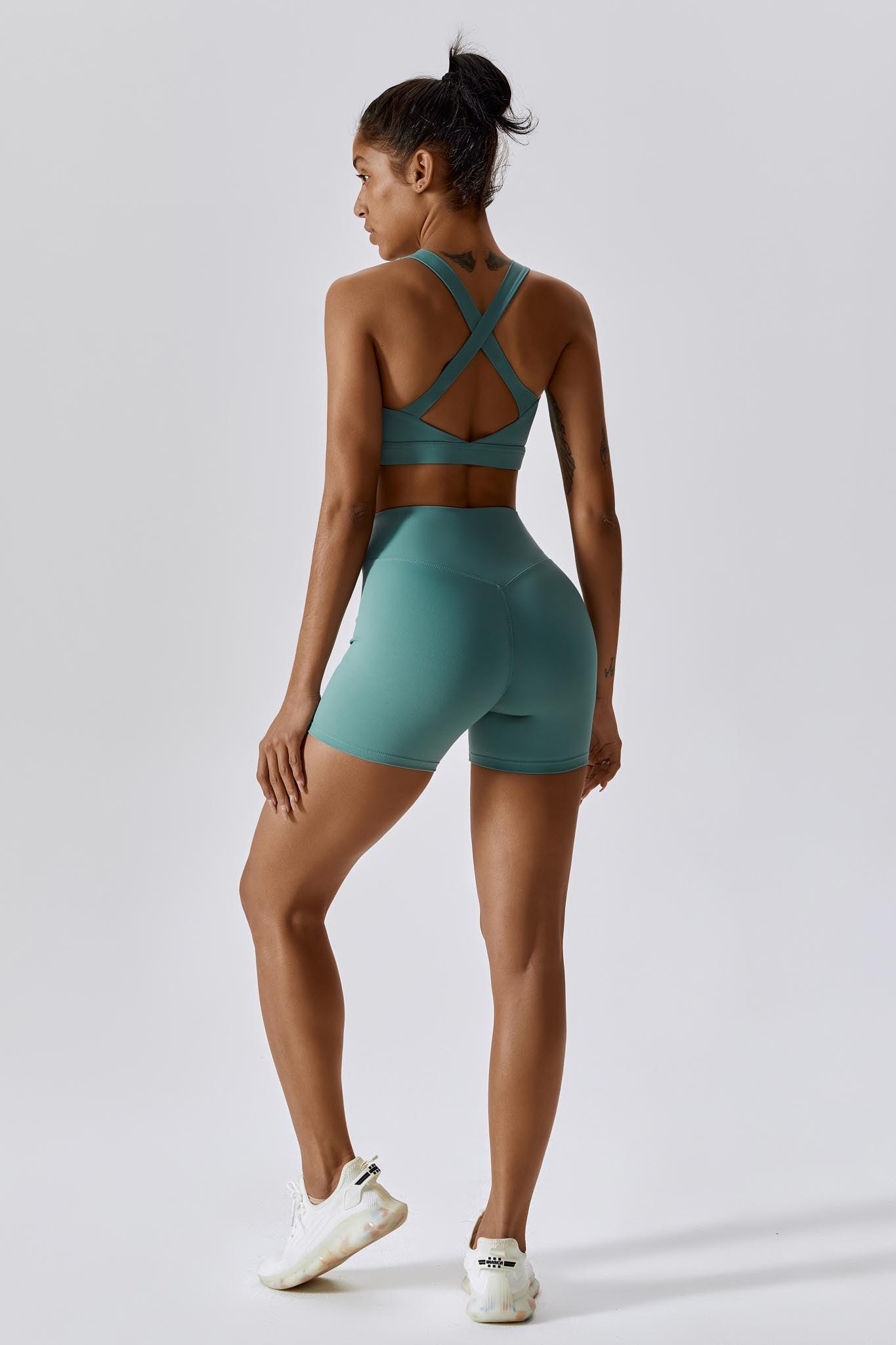 Flex 3-Piece Shorts Set - Teal