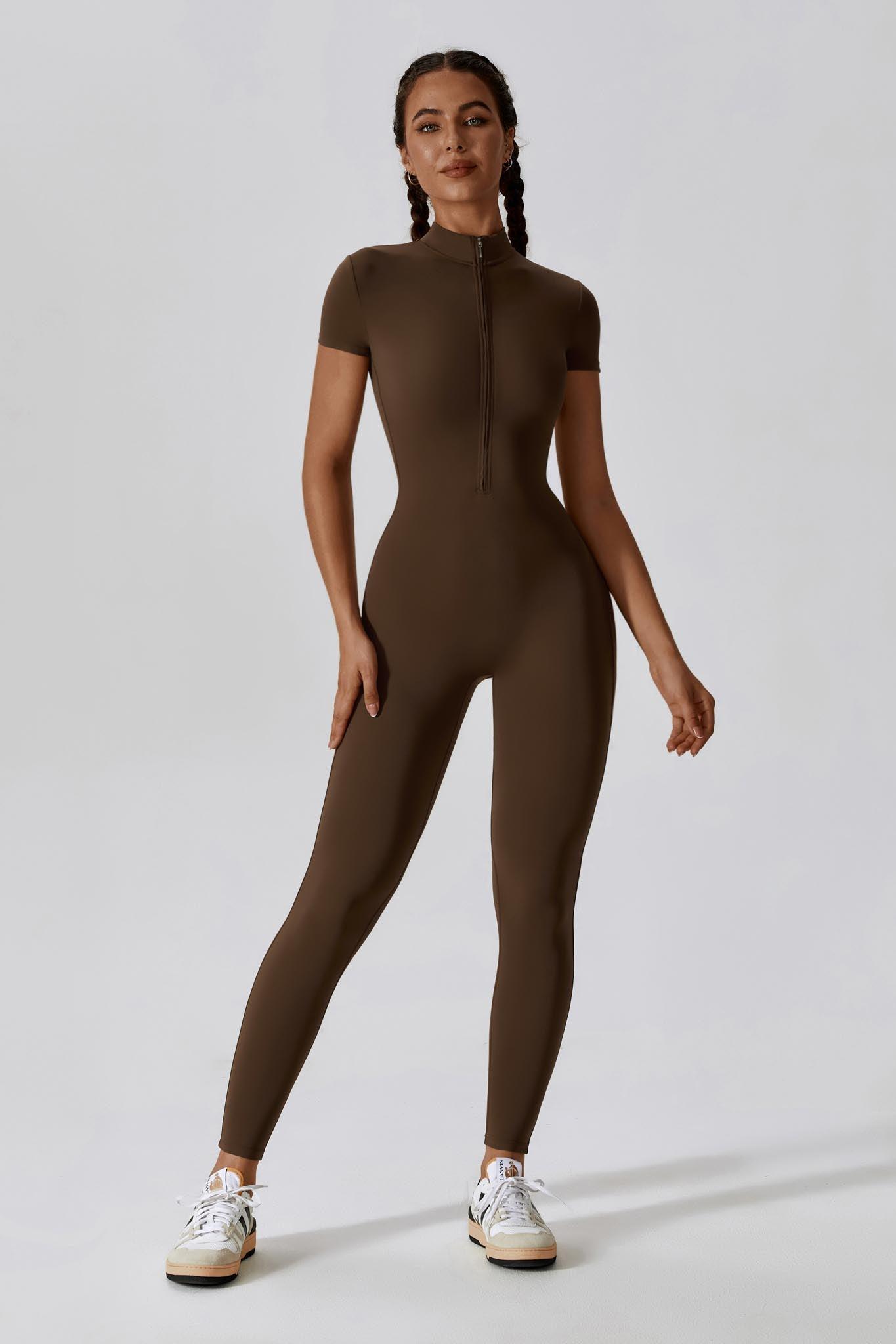 Hailey Jumpsuit - Brown