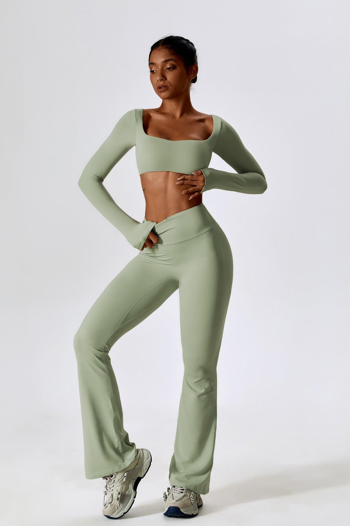 Haven Crop Top - Pistachio