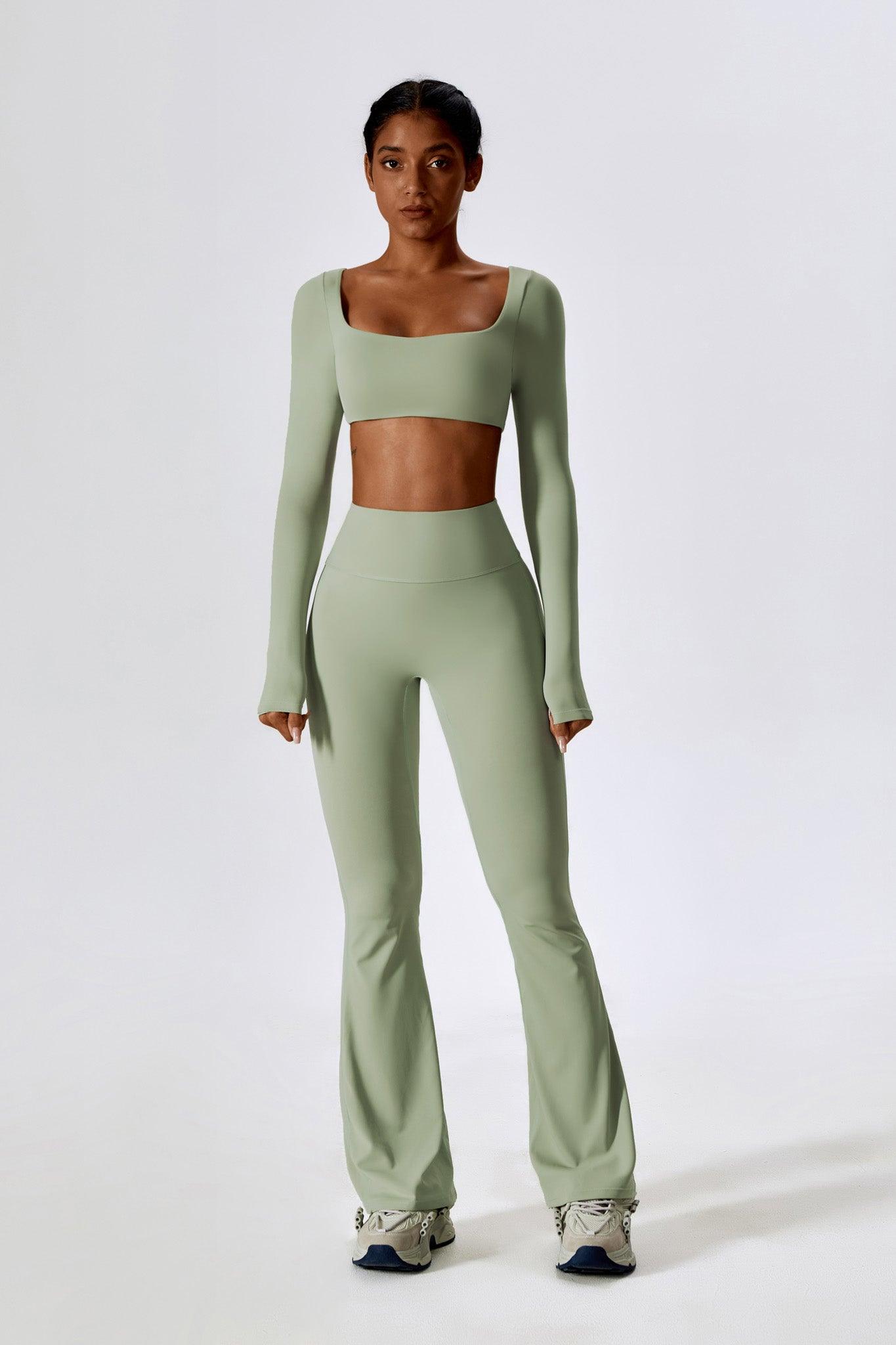 Haven Flare Leggings - Pistachio