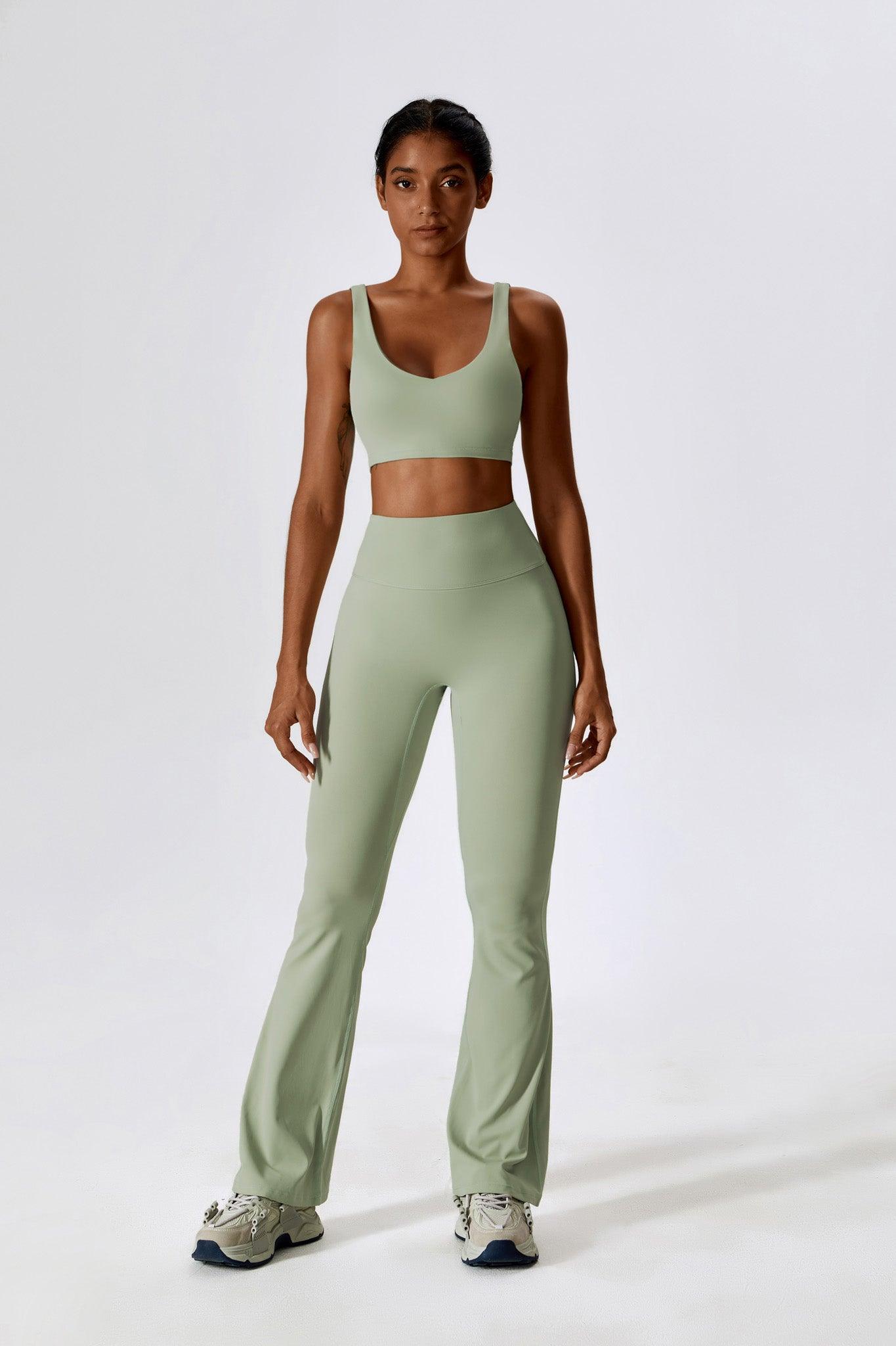 Haven Minimalistic Sports Bra - Pistachio