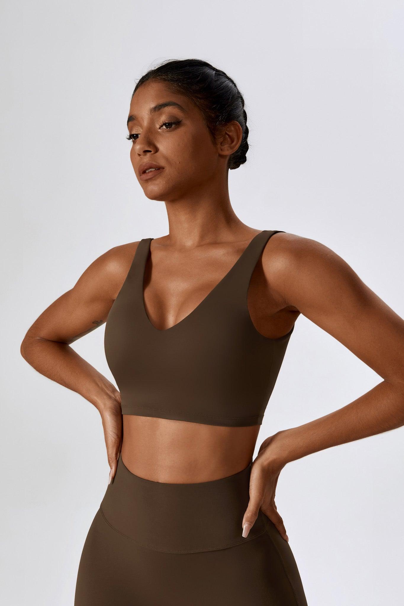 Haven Sports Bra Set - Brown