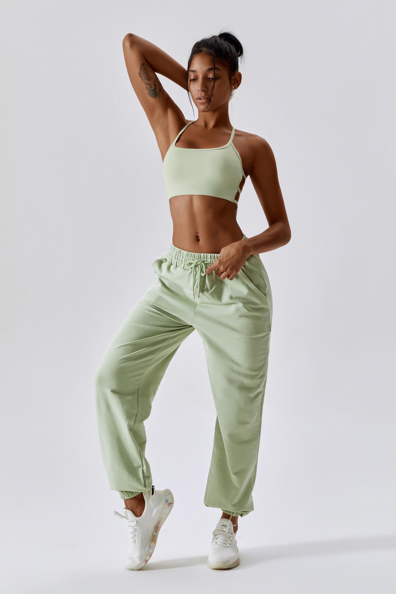 Impulse Focus Sports Bra - Pistachio