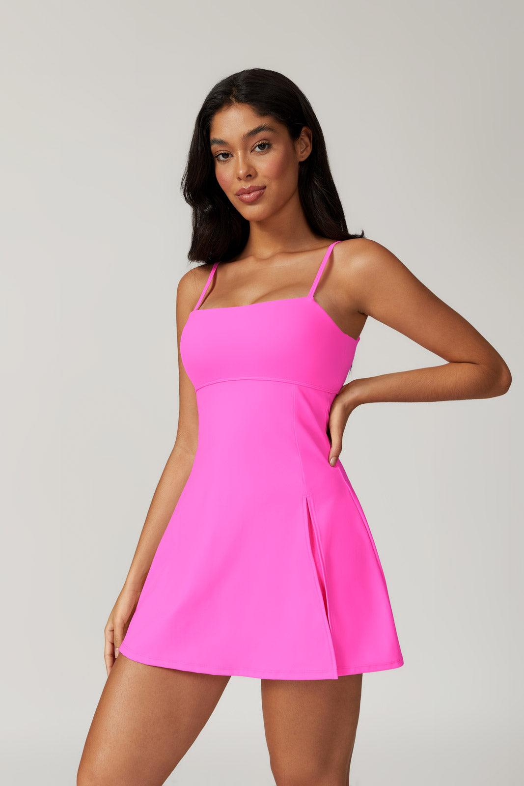 Katerina Mini Dress - Magenta