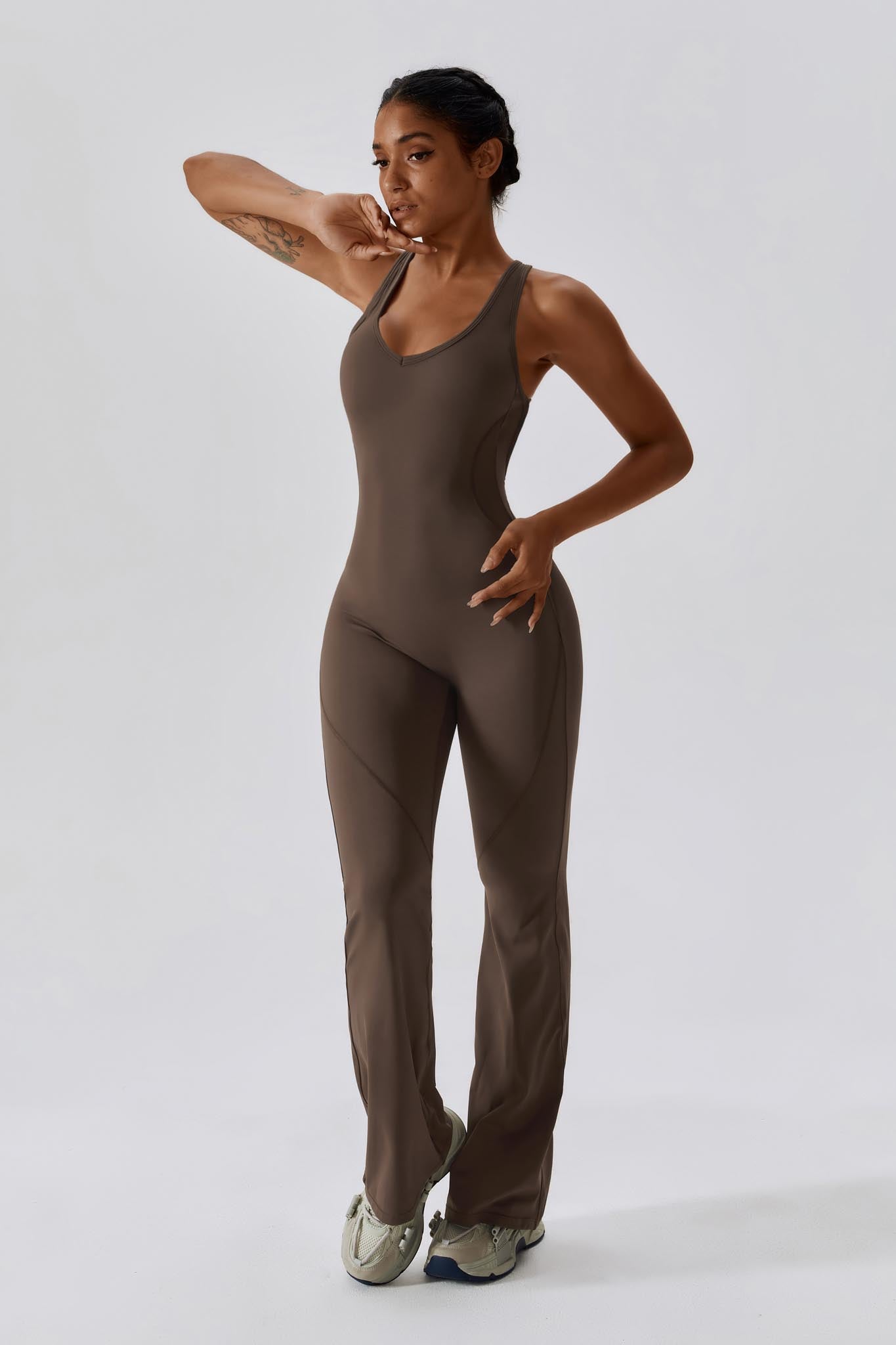 Maya Jumpsuit - Mocha