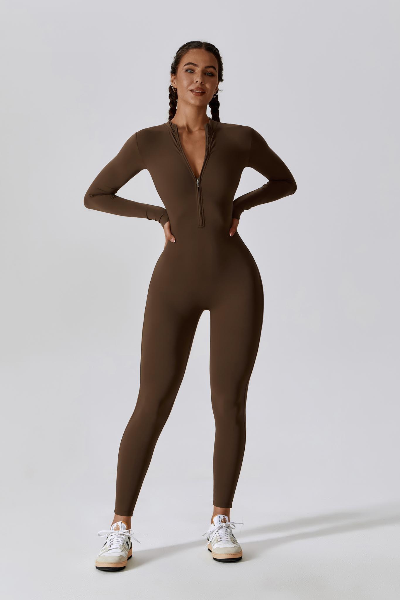 Mia Jumpsuit - Mocha