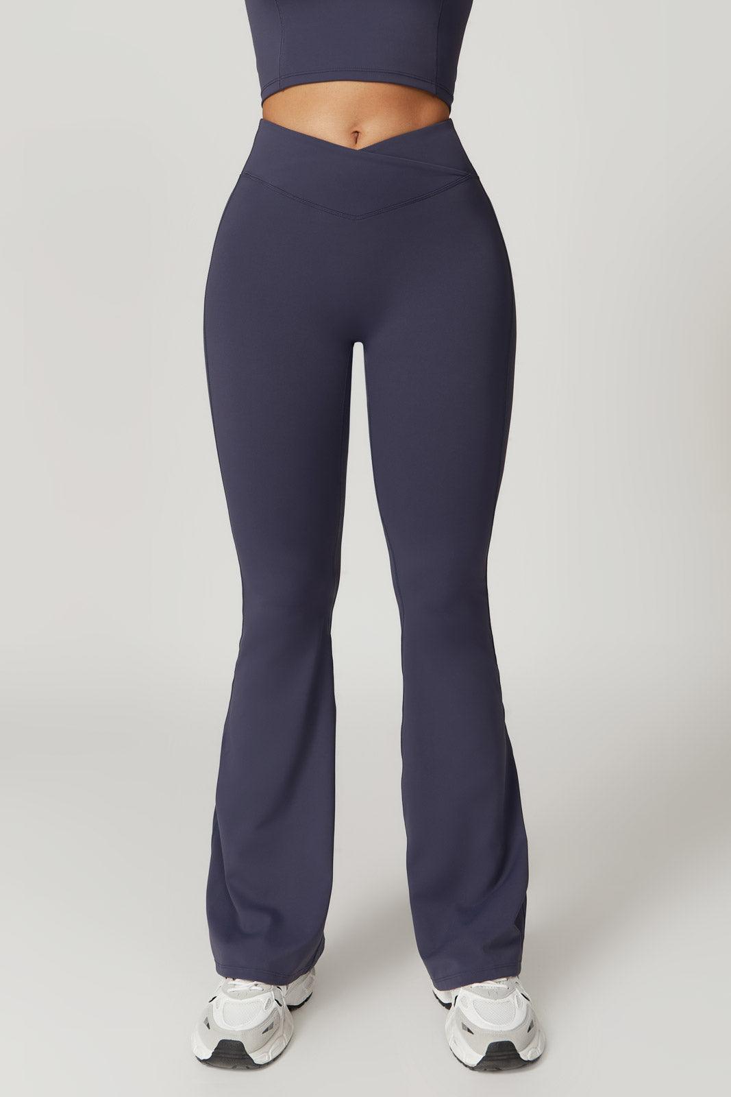 Zoe Flare Leggings - Navy